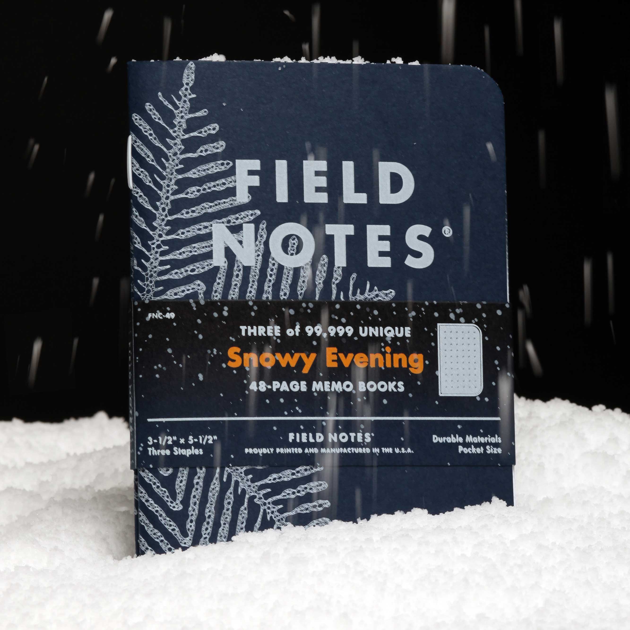Field Notes Snowy Evening (3-Pack, Memo Books) - Image 6