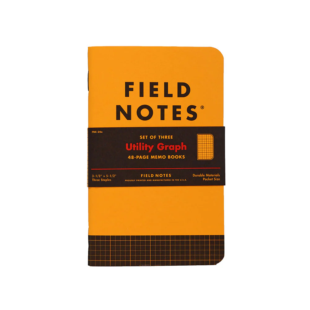 Field Notes Utility Graph Memo Books