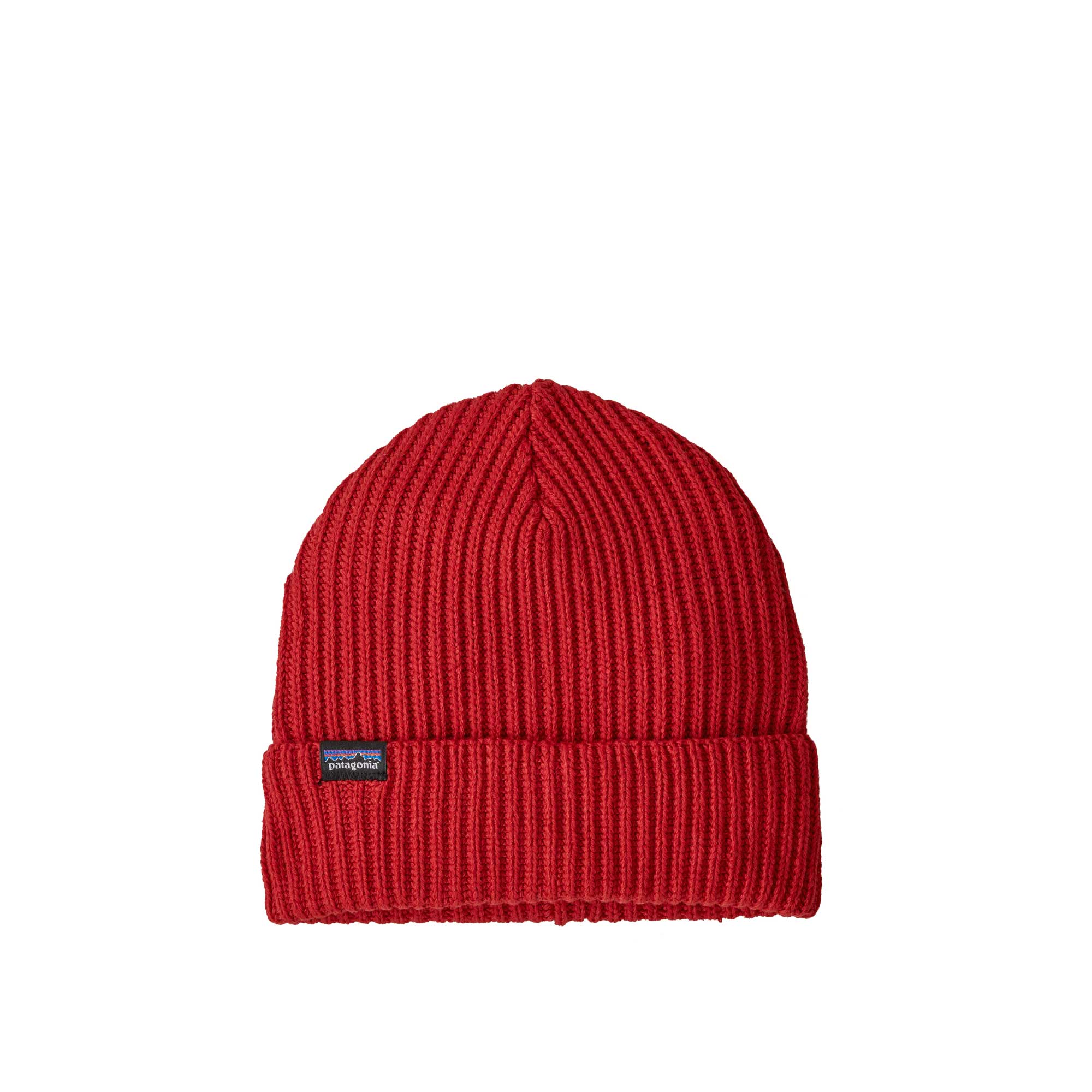 Patagonia Fishermans Rolled Beanie, hot ember