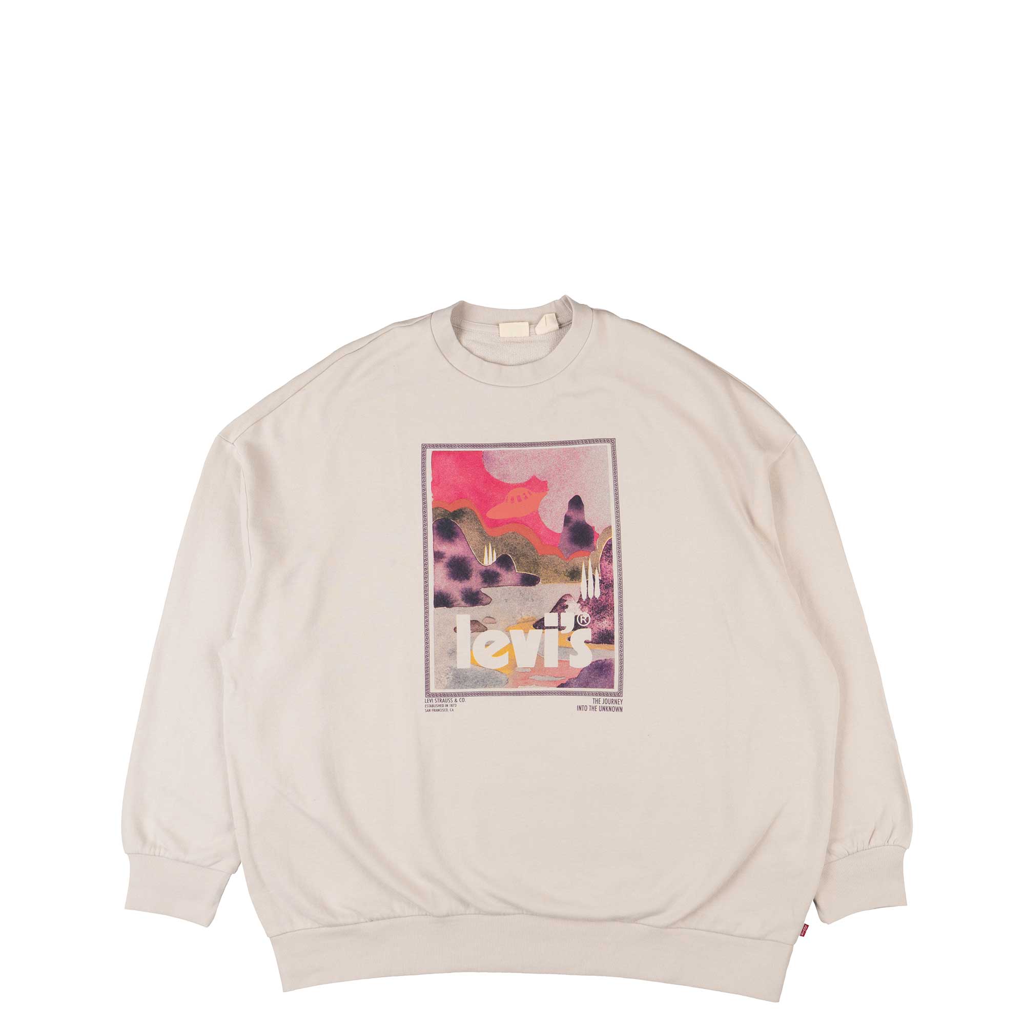 Levi's Womens Graphic Prism Crew