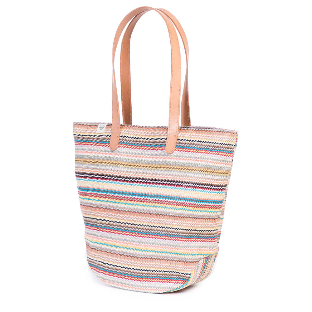 Herschel Auden Tote, Straw Daybreak - Image 2