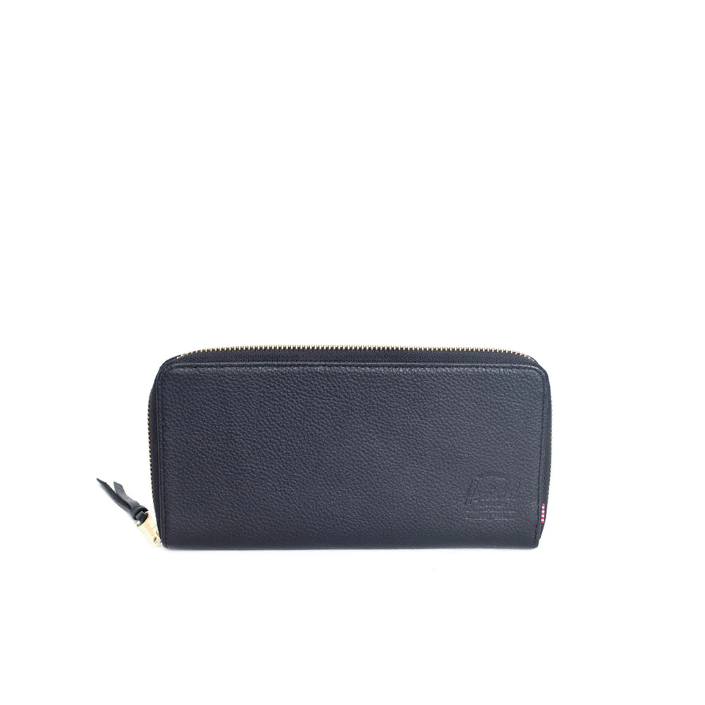 Herschel Avenue Wallet, Black Leather