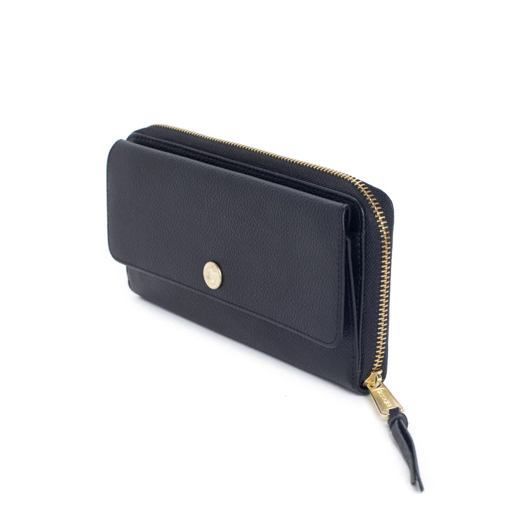 Herschel Avenue Wallet, Black Leather - Image 2