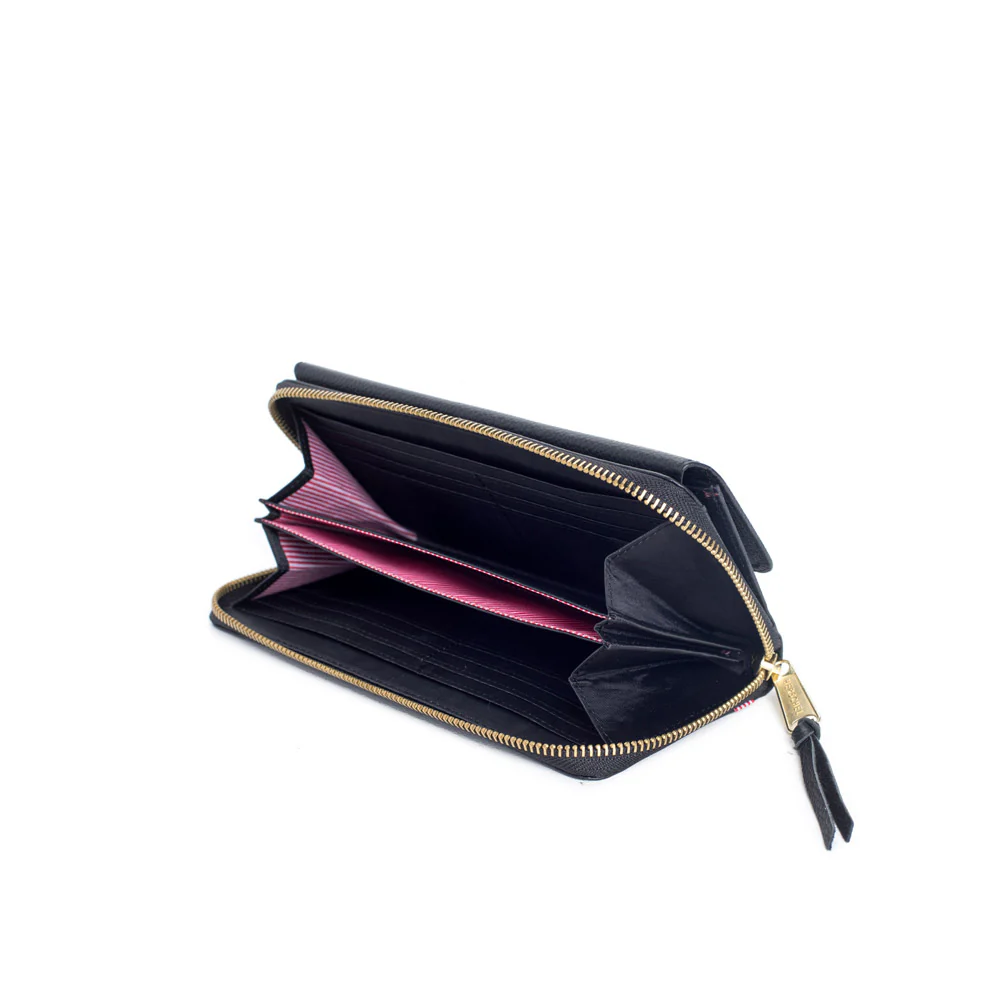 Herschel Avenue Wallet, Black Leather - Image 3