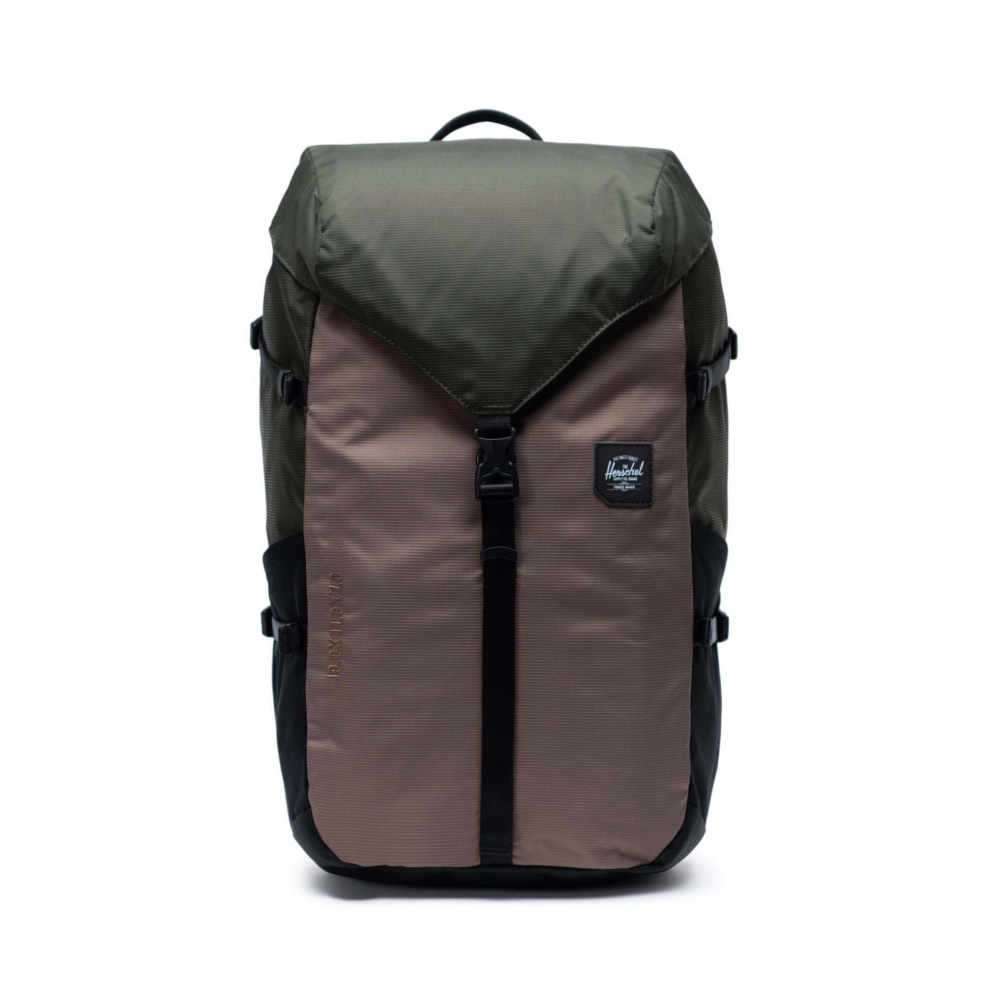 Herschel Barlow large backpack, dark olive multi