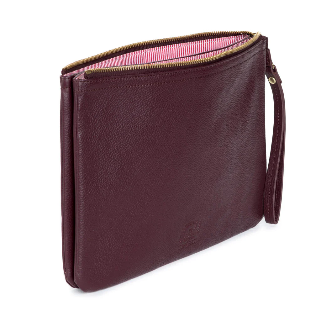 Herschel Casey XL Leather Bag - Oxblood - Image 2
