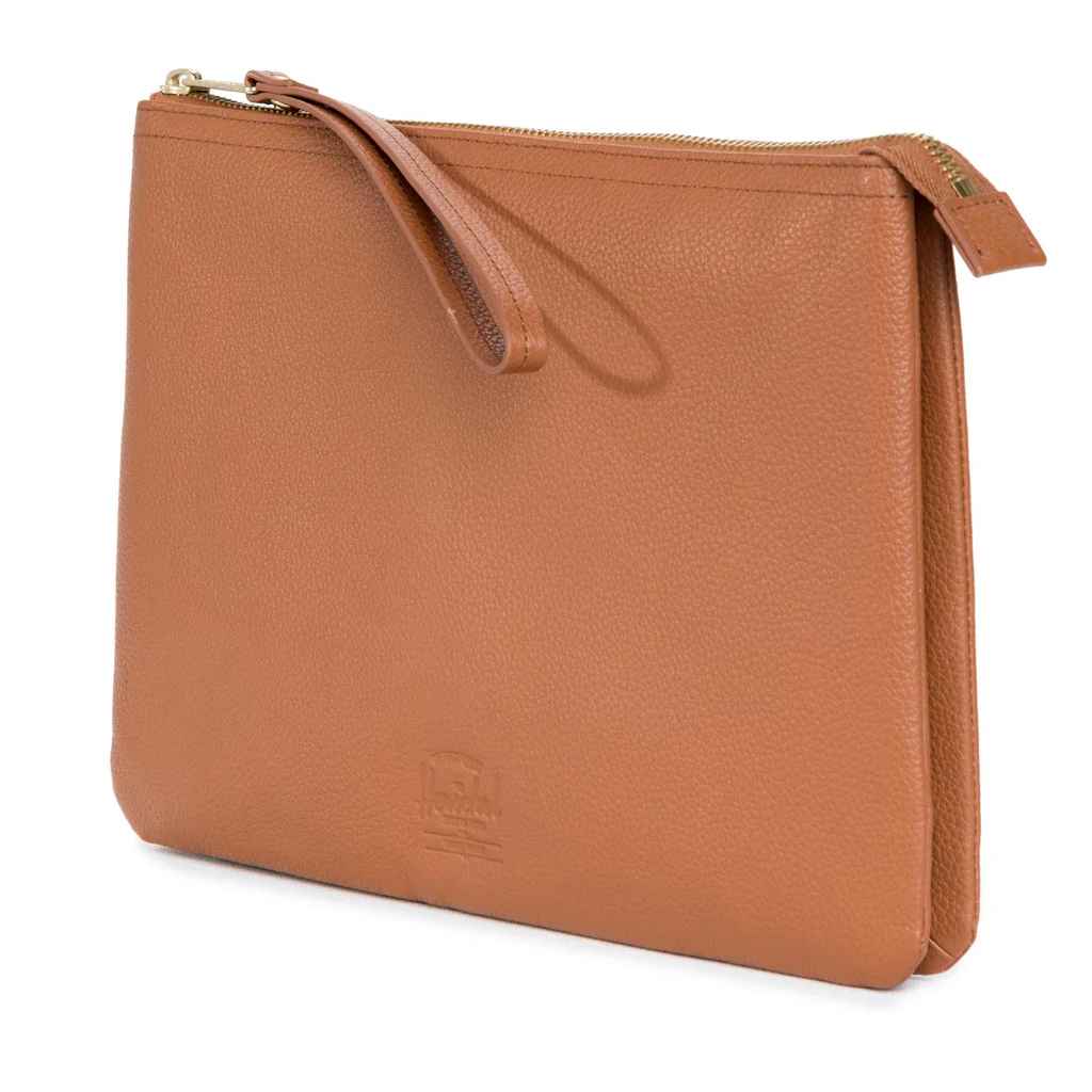 Herschel Casey XL Leather Bag - Tan - Image 2