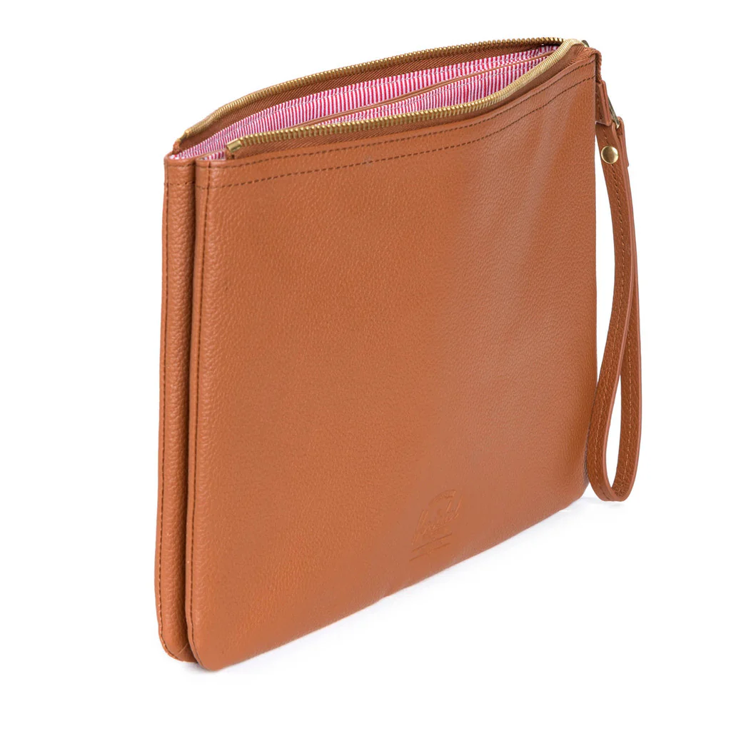 Herschel Casey XL Leather Bag - Tan - Image 3