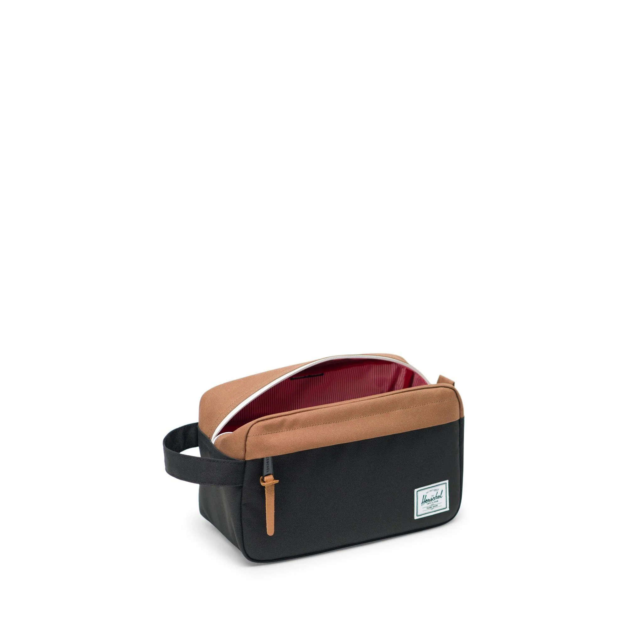 Herschel Chapter Bag, Black/Saddle - Image 2