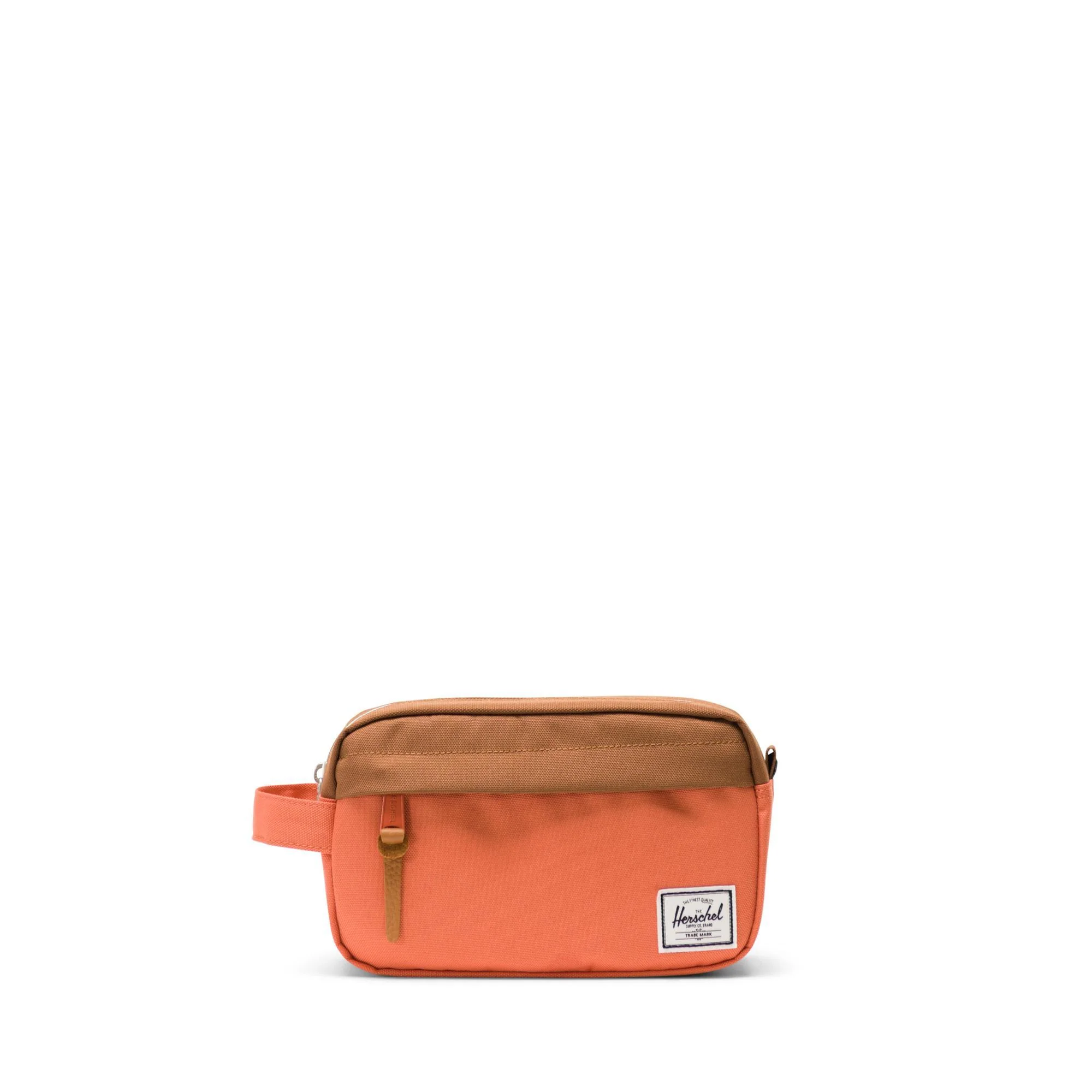 Herschel Chapter dopp kit, apricot brandy/saddle brown