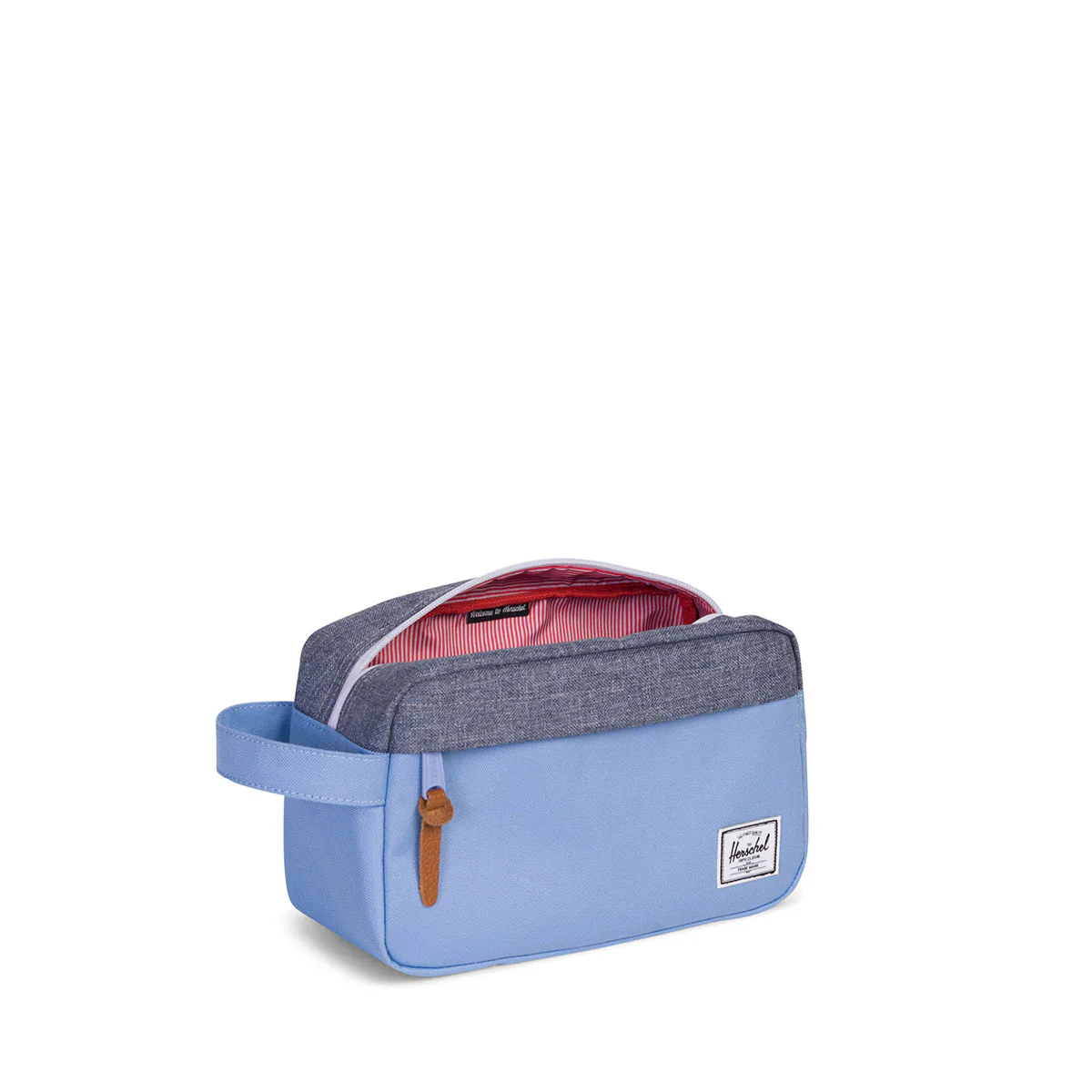 Herschel Chapter Bag, Hydrangea/Dark Chambray Crosshatch - Image 2