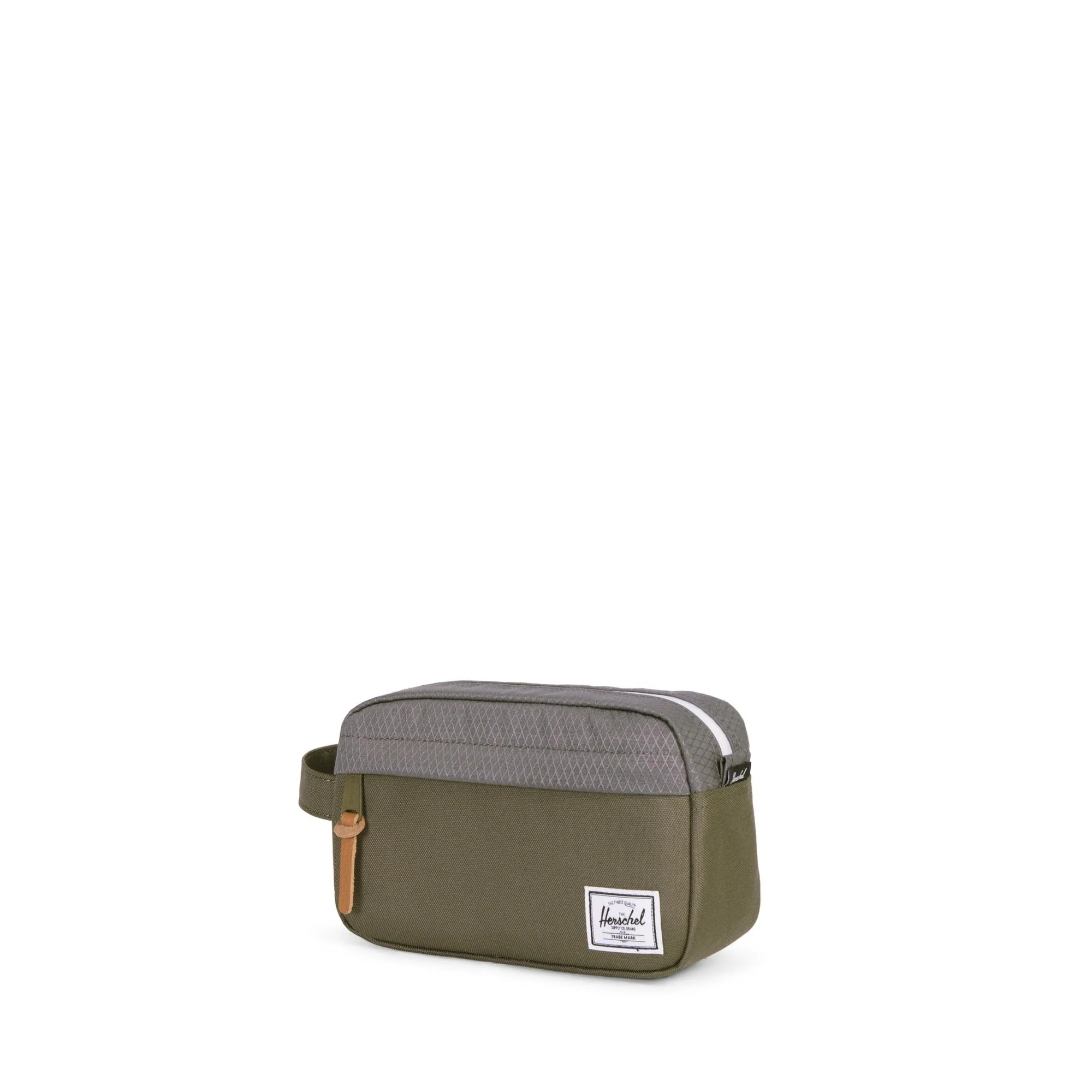 Herschel Chapter dopp kit, ivy green/smoke pearl