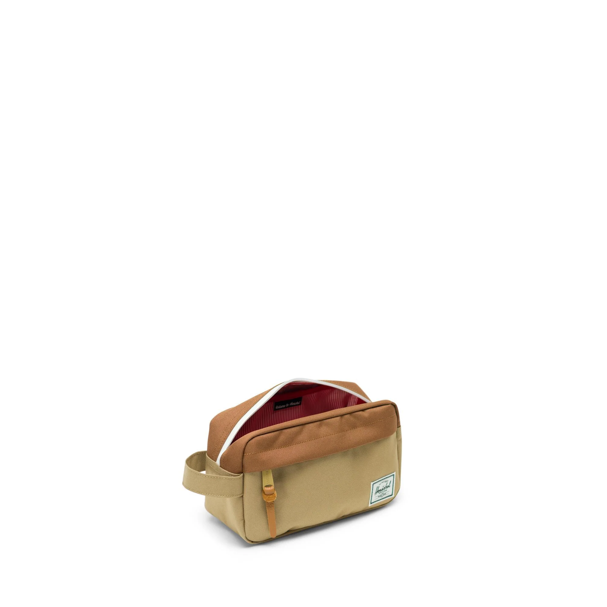 Herschel Chapter dopp kit, kelp/saddle brown - Image 3