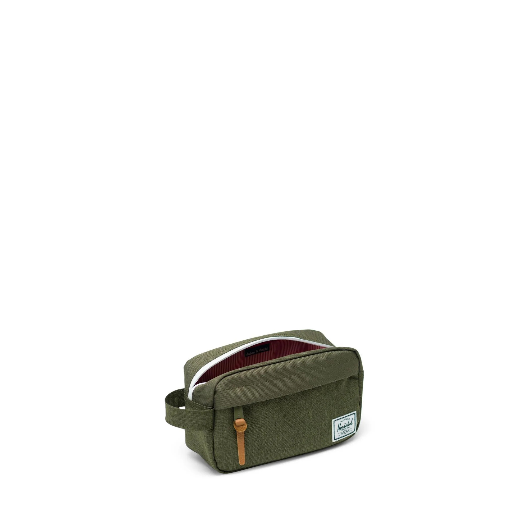 Herschel Chapter dopp kit, olive night crosshatch - Image 2