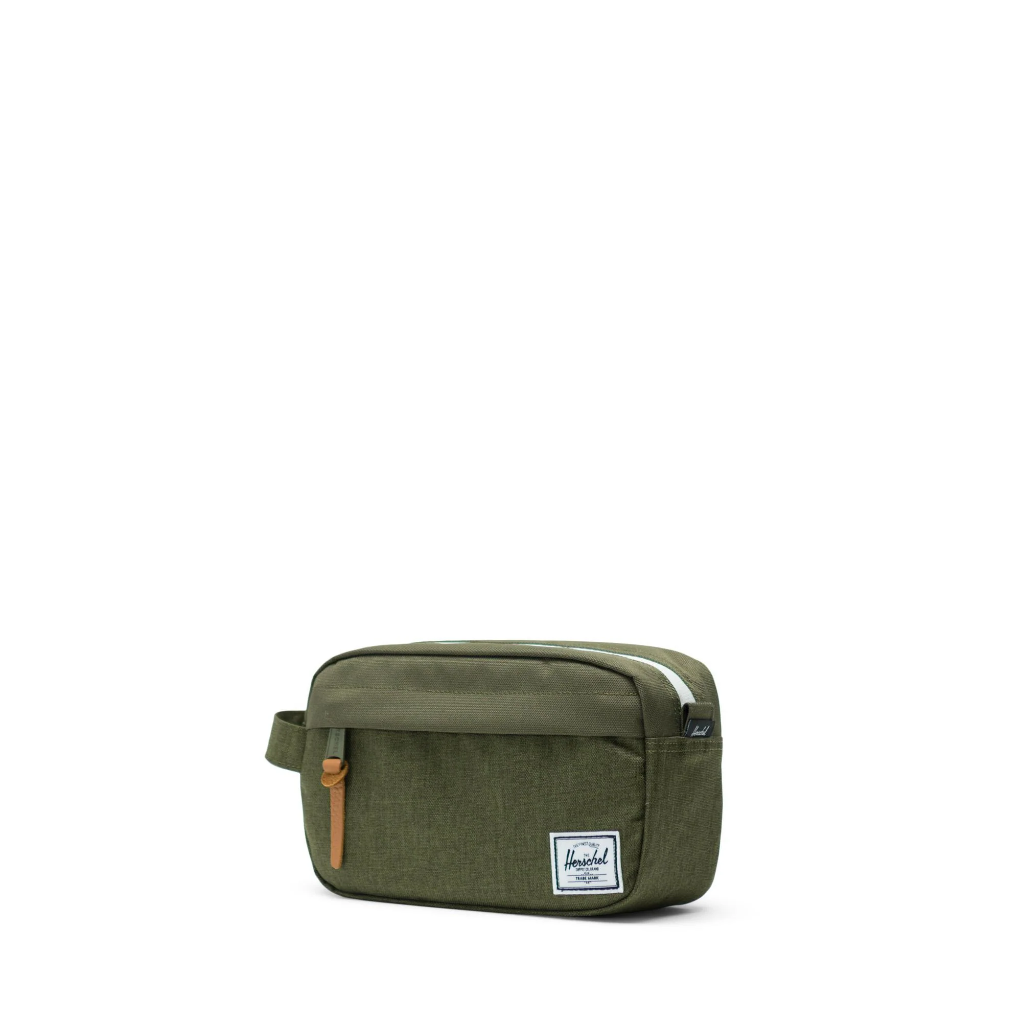 Herschel Chapter dopp kit, olive night crosshatch - Image 3