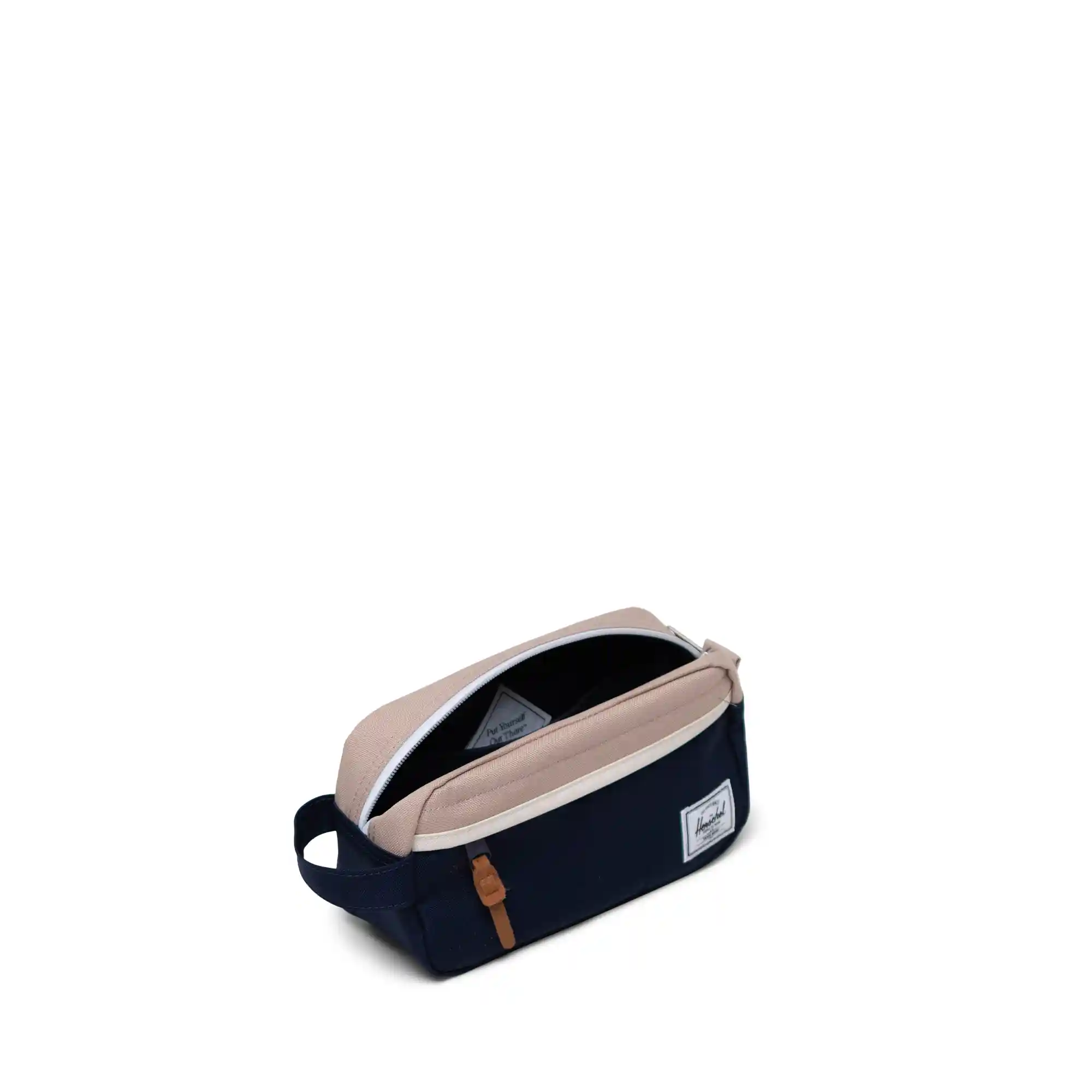 Herschel Chapter Small Travel Kit, peacoat/light taupe/whitecap grey - Image 2
