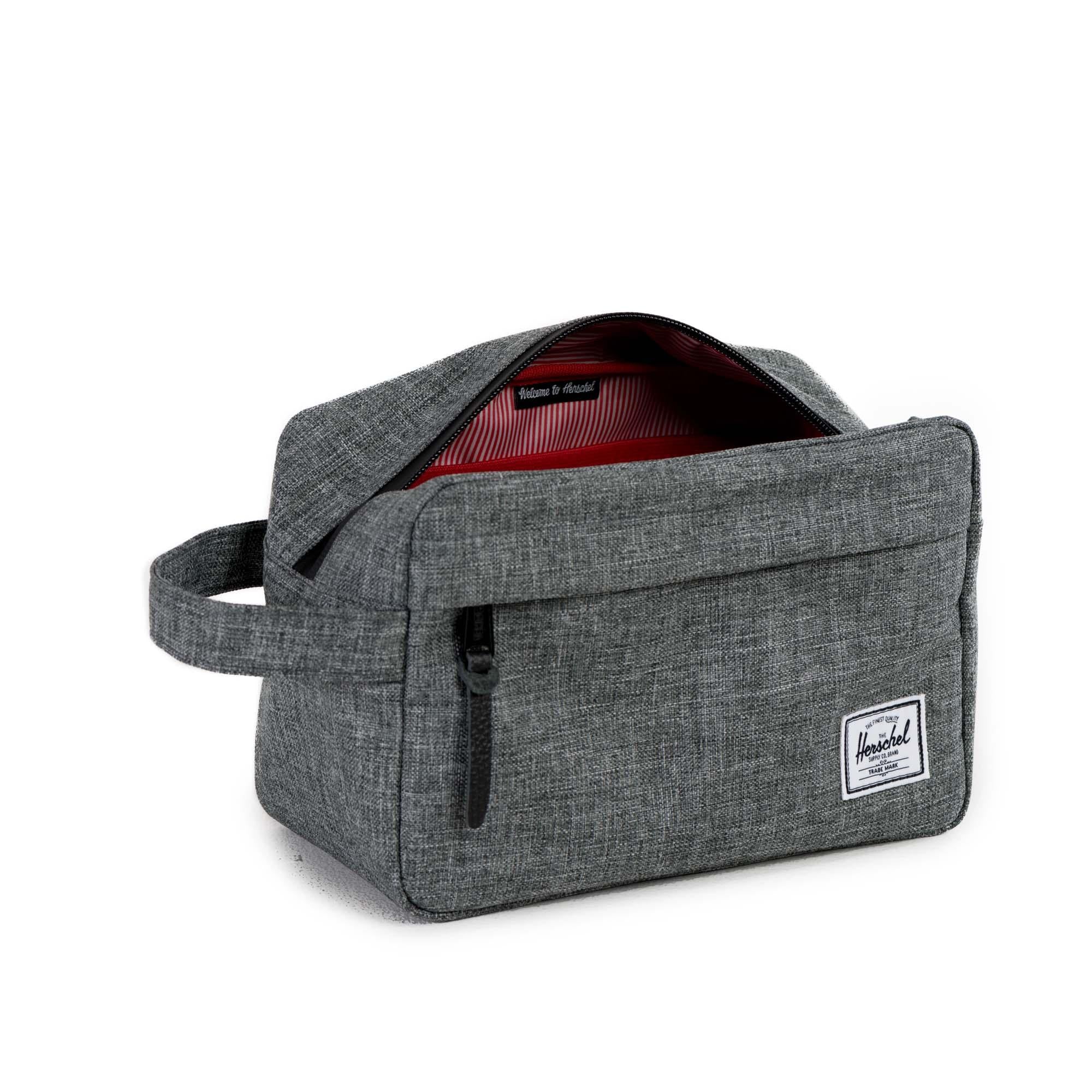 Herschel Chapter Travel Kit, Raven Crosshatch - Image 3