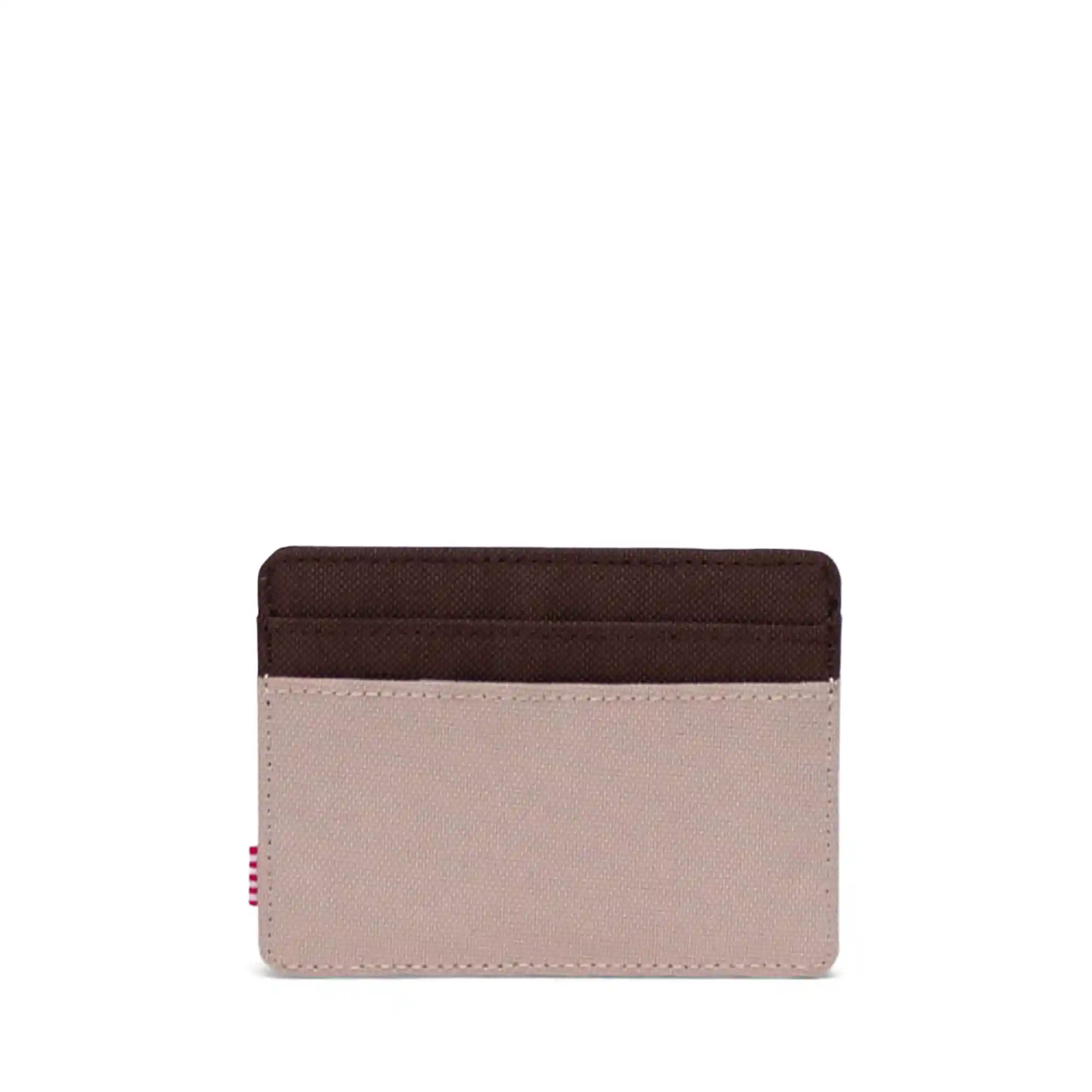 Herschel Charlie Cardholder, light taupe/chicory coffee - Image 2