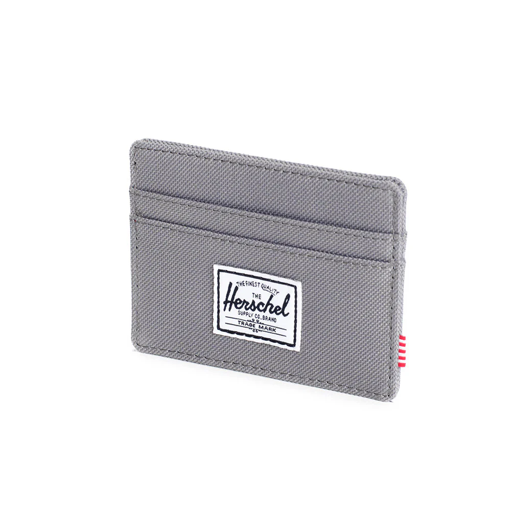 Herschel Charlie Nylon Wallet, Grey - Image 2