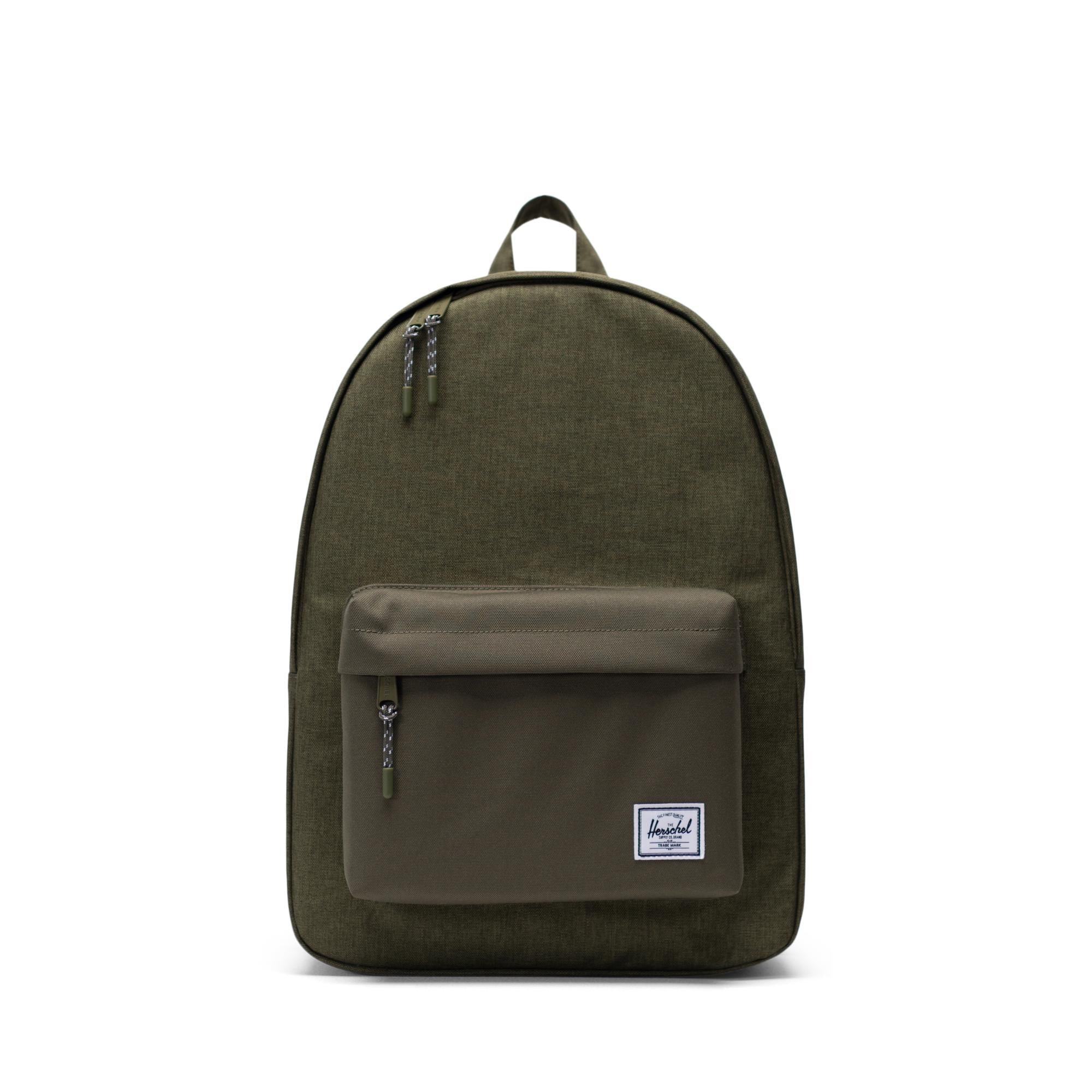 Herschel Classic Backpack - Olive Night Crosshatch/Olive Night