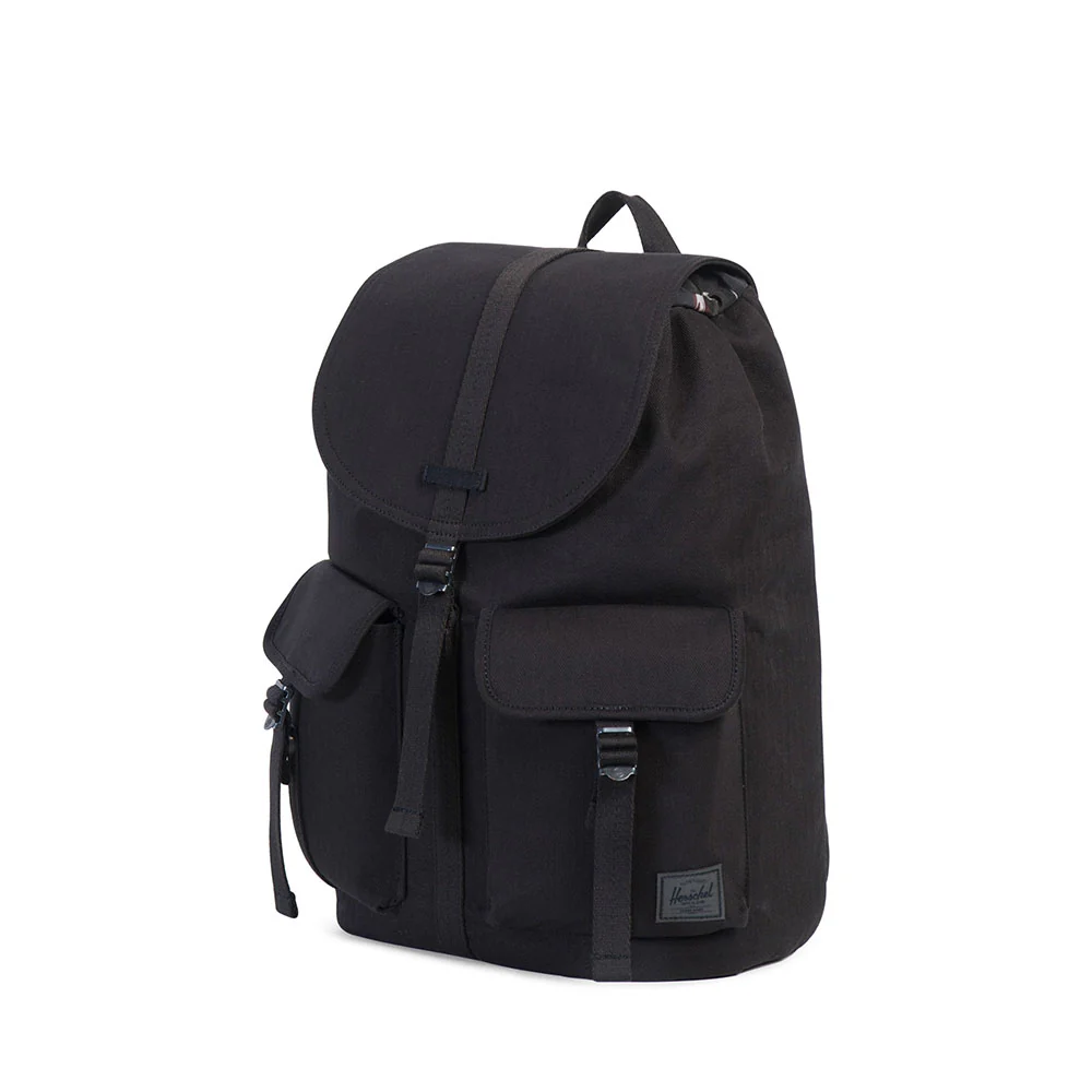 Herschel Dawson Backpack, Cotton Twill Black - Image 2