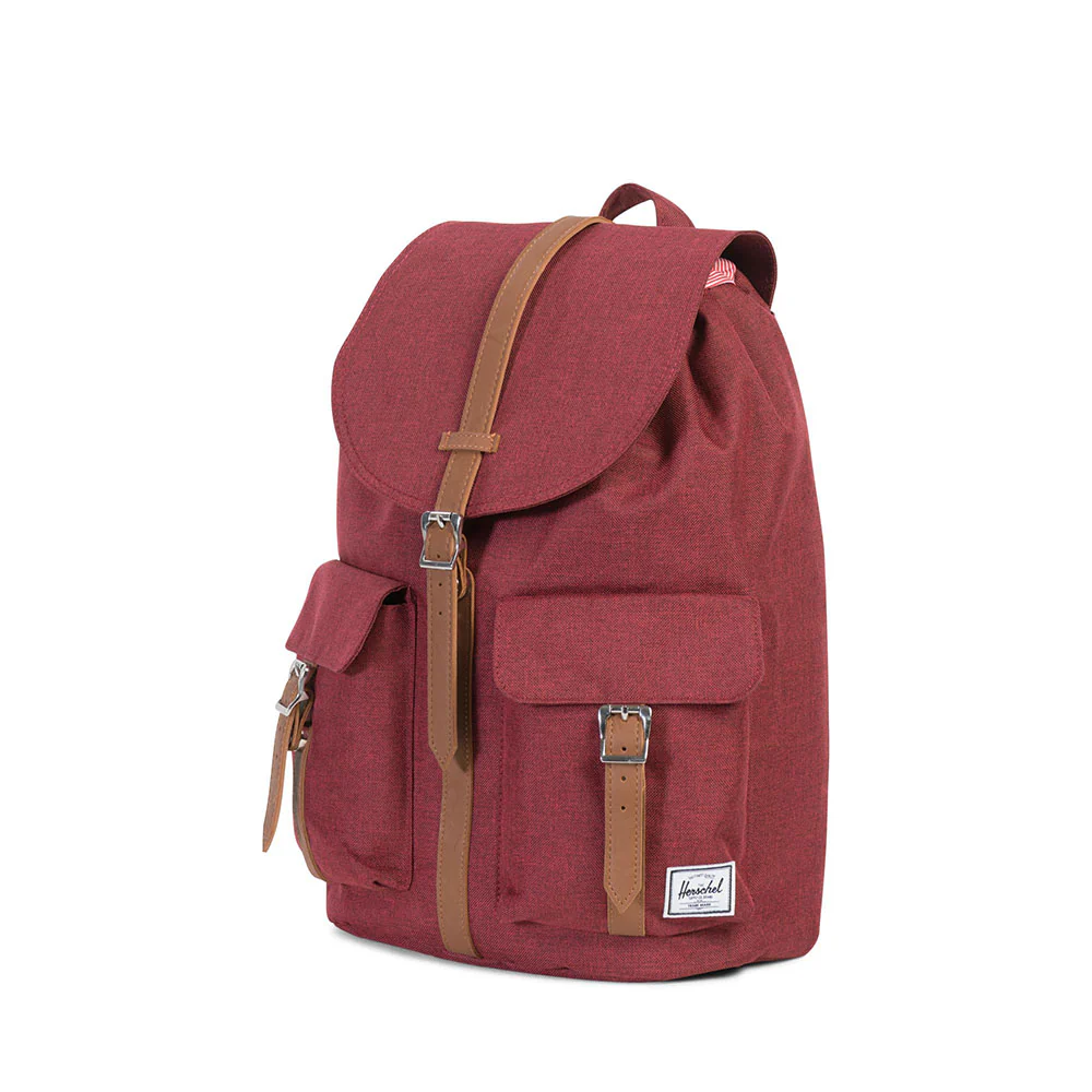 Herschel Dawson Backpack, Wine Crosshatch - Image 4