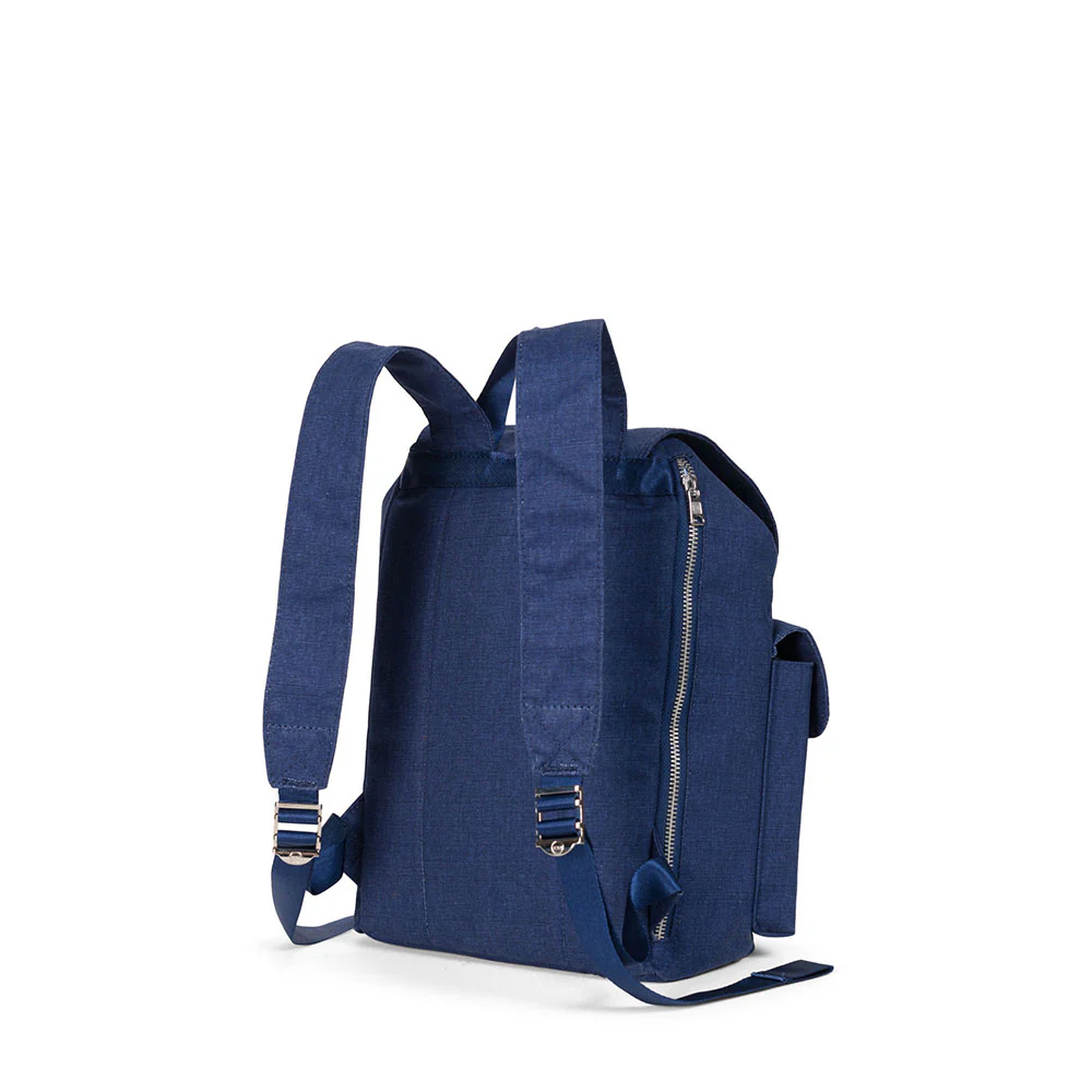 Herschel Dawson Backpack - Washed Denim/Veggie Tan Leather - Image 4