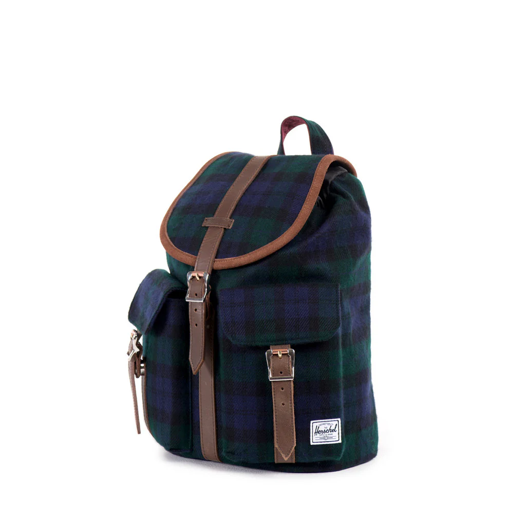 Herschel Dawson Bag - Black Plaid - Image 3
