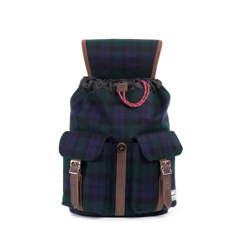 Herschel Dawson Bag - Black Plaid - Image 4