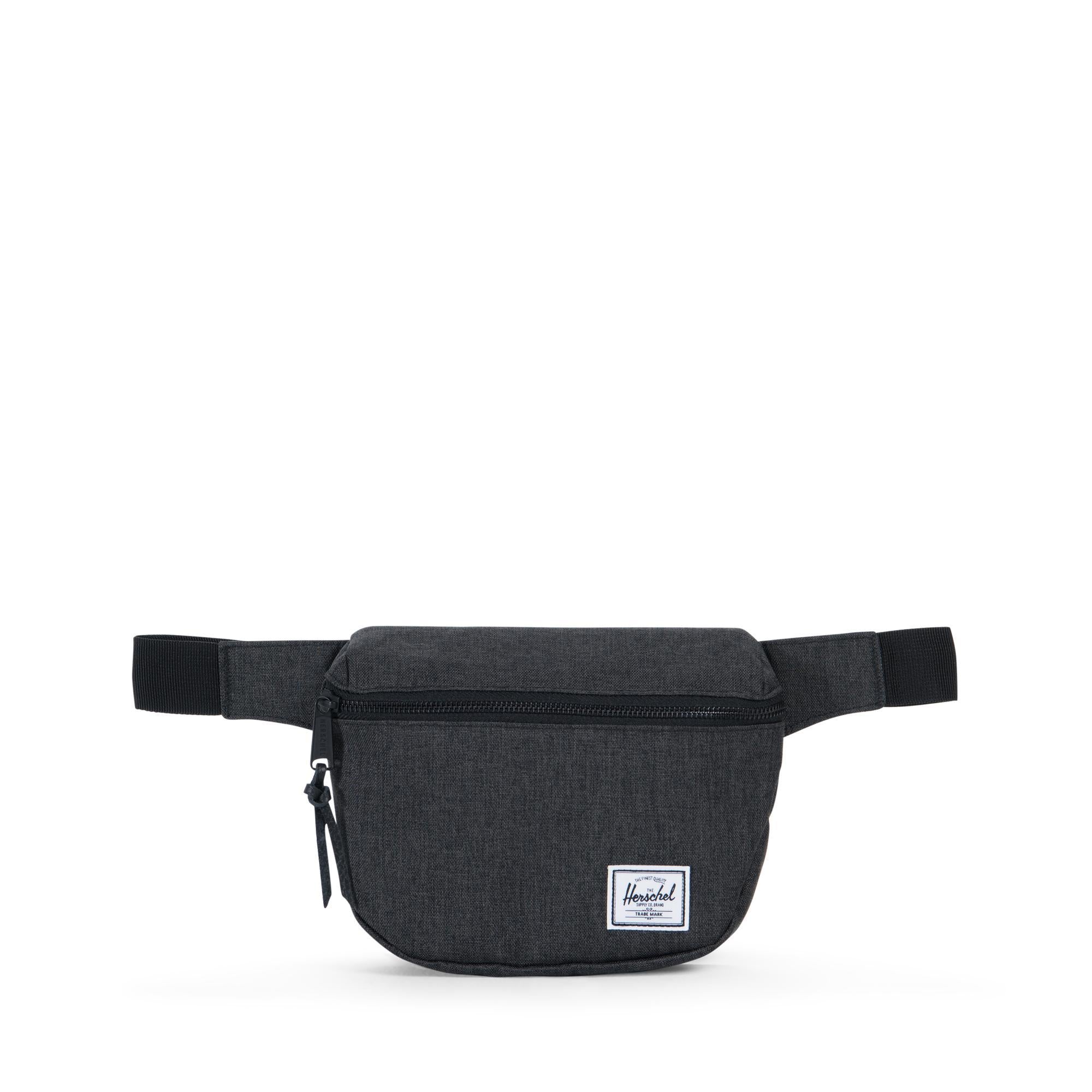 Herschel Fifteen Hip Pack, black crosshatch
