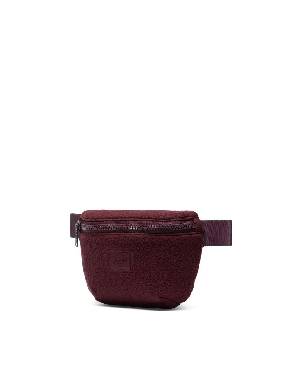 Herschel Fourteen Sherpa Fleece Hip Pack, plum - Image 4