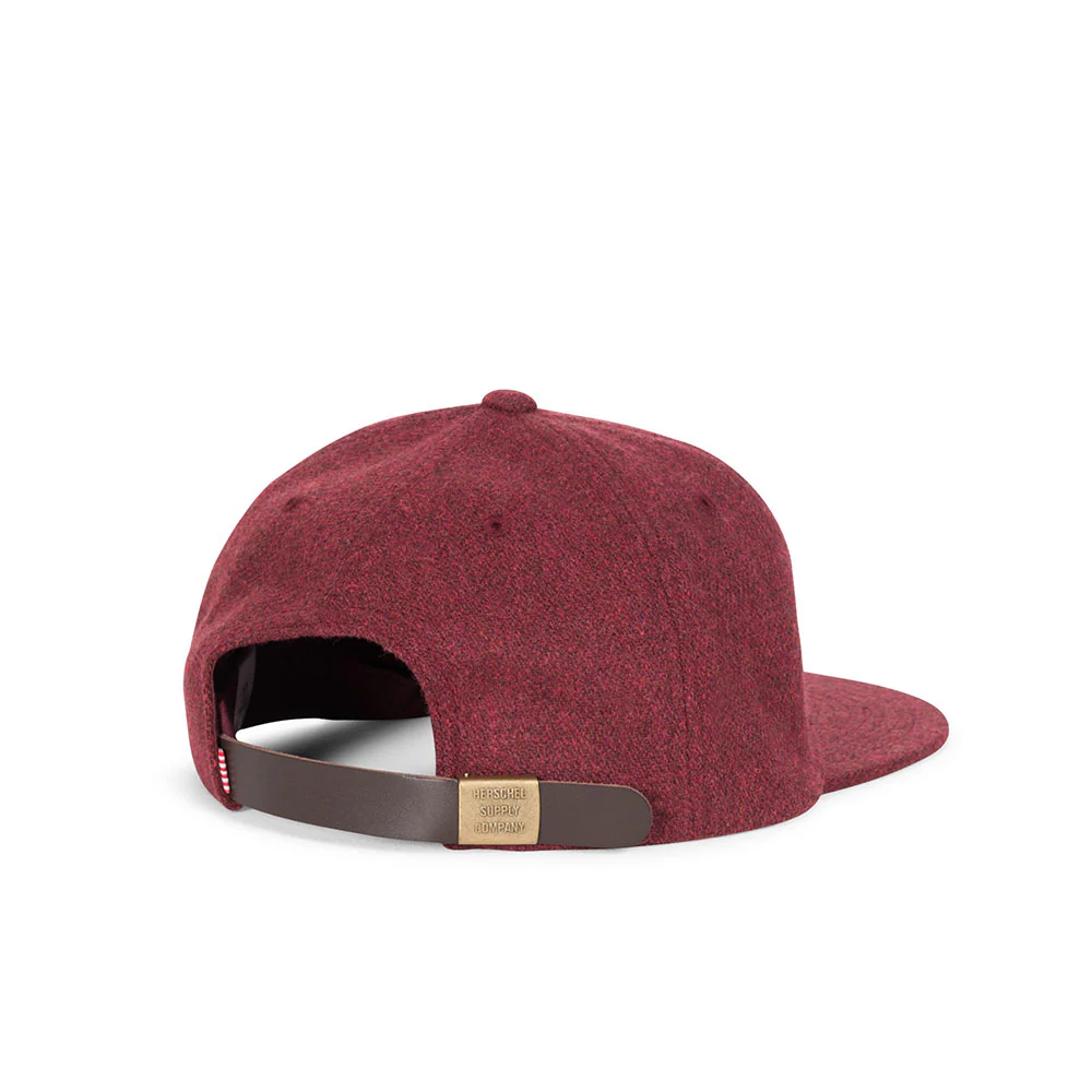 Herschel Harwood Hat, Wool Windsor Wine - Image 3