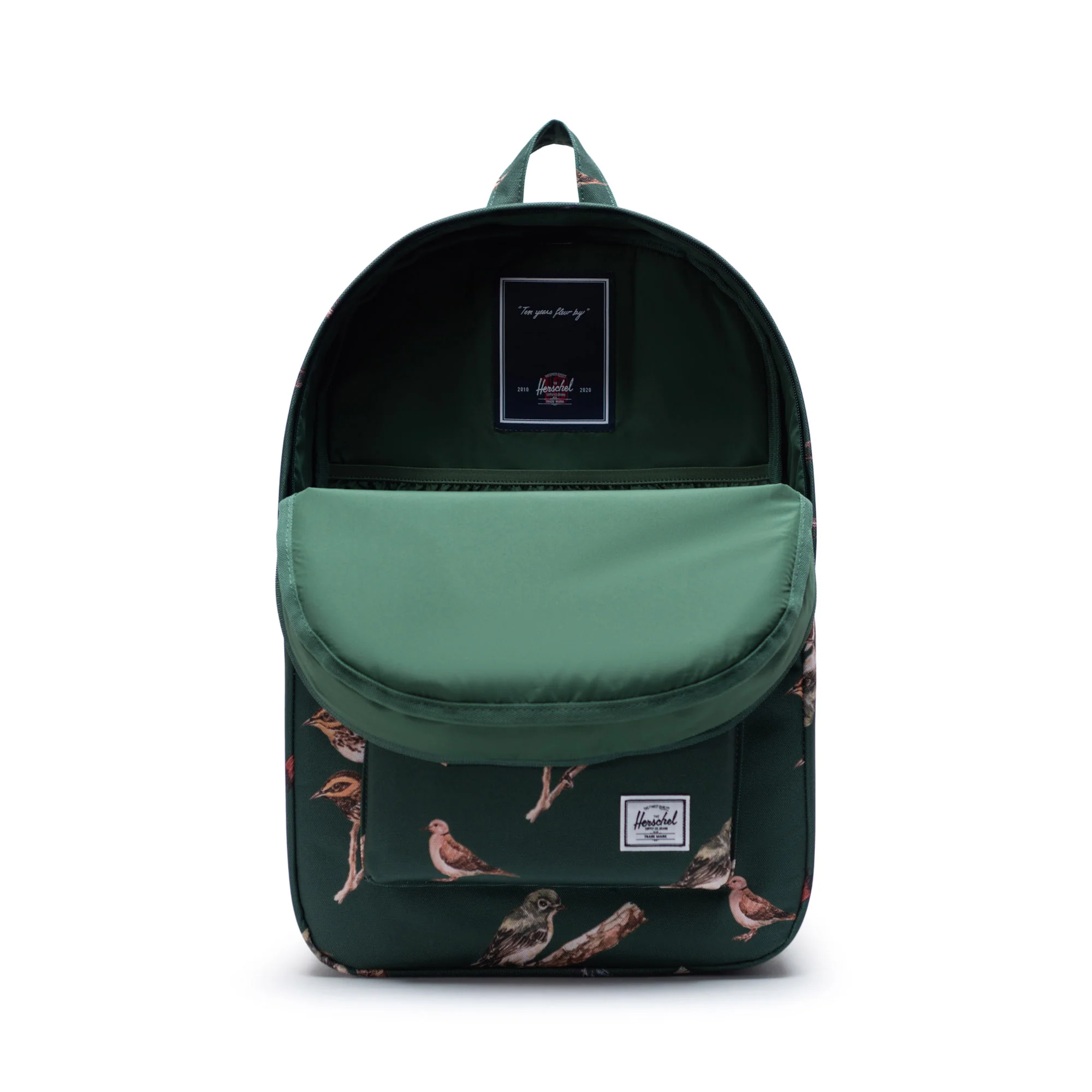 Herschel Heritage Backpack - Birds of Herschel, dark green - Image 4