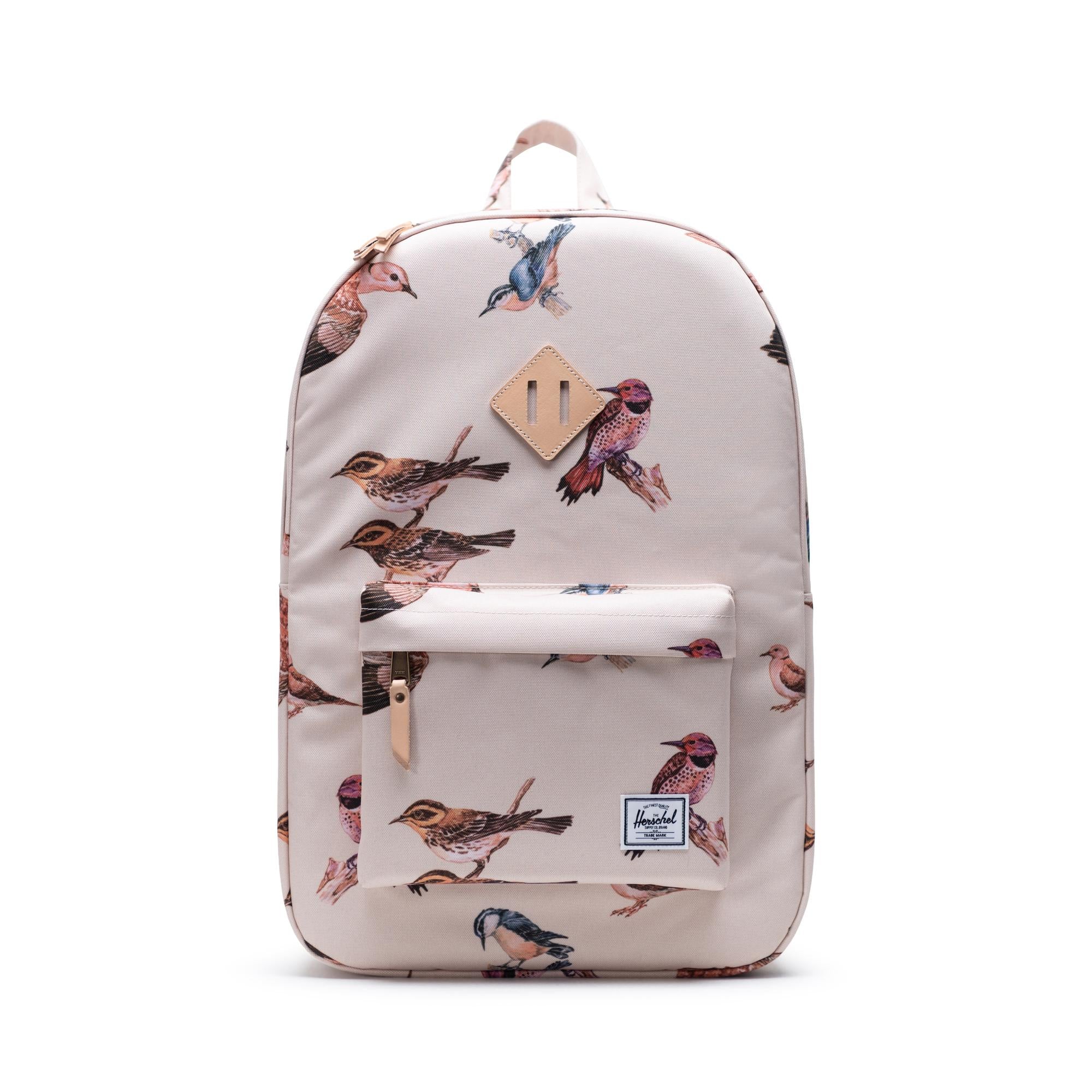 Herschel Heritage Backpack - Birds of Herschel, natural