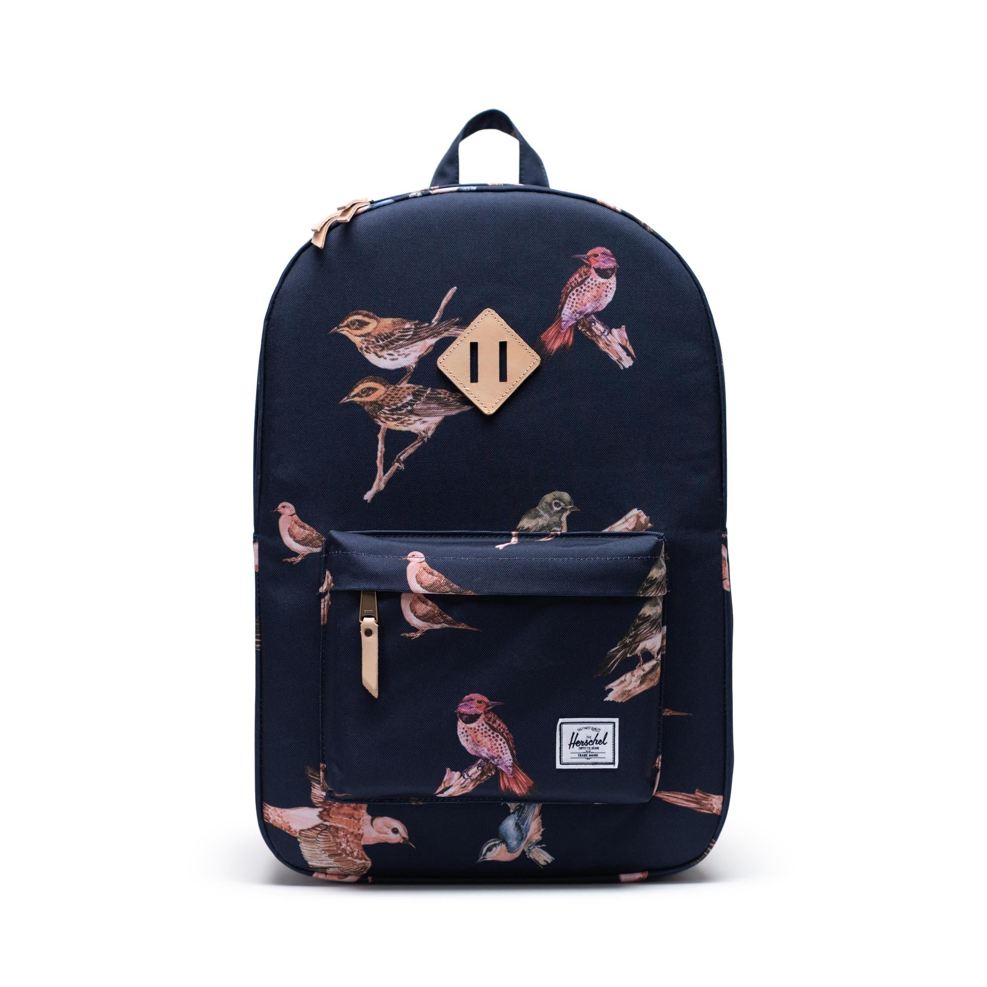 Herschel Heritage Backpack - Birds of Herschel, peacoat