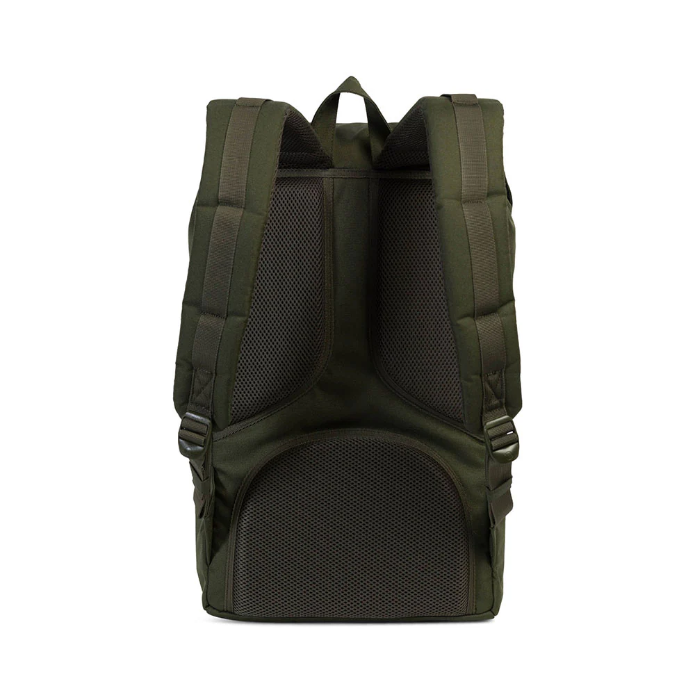 Herschel Little America Backpack, 600D Poly Rubber Forest/Black - Image 4