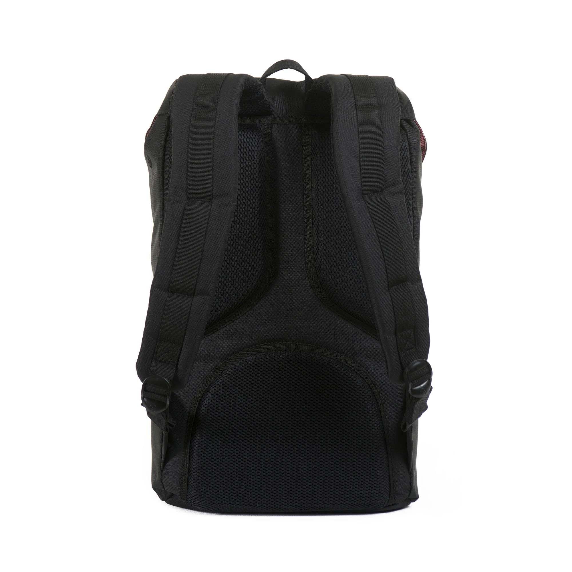 Herschel Little America Backpack, Black/Tan Synthetic Leather - Image 4
