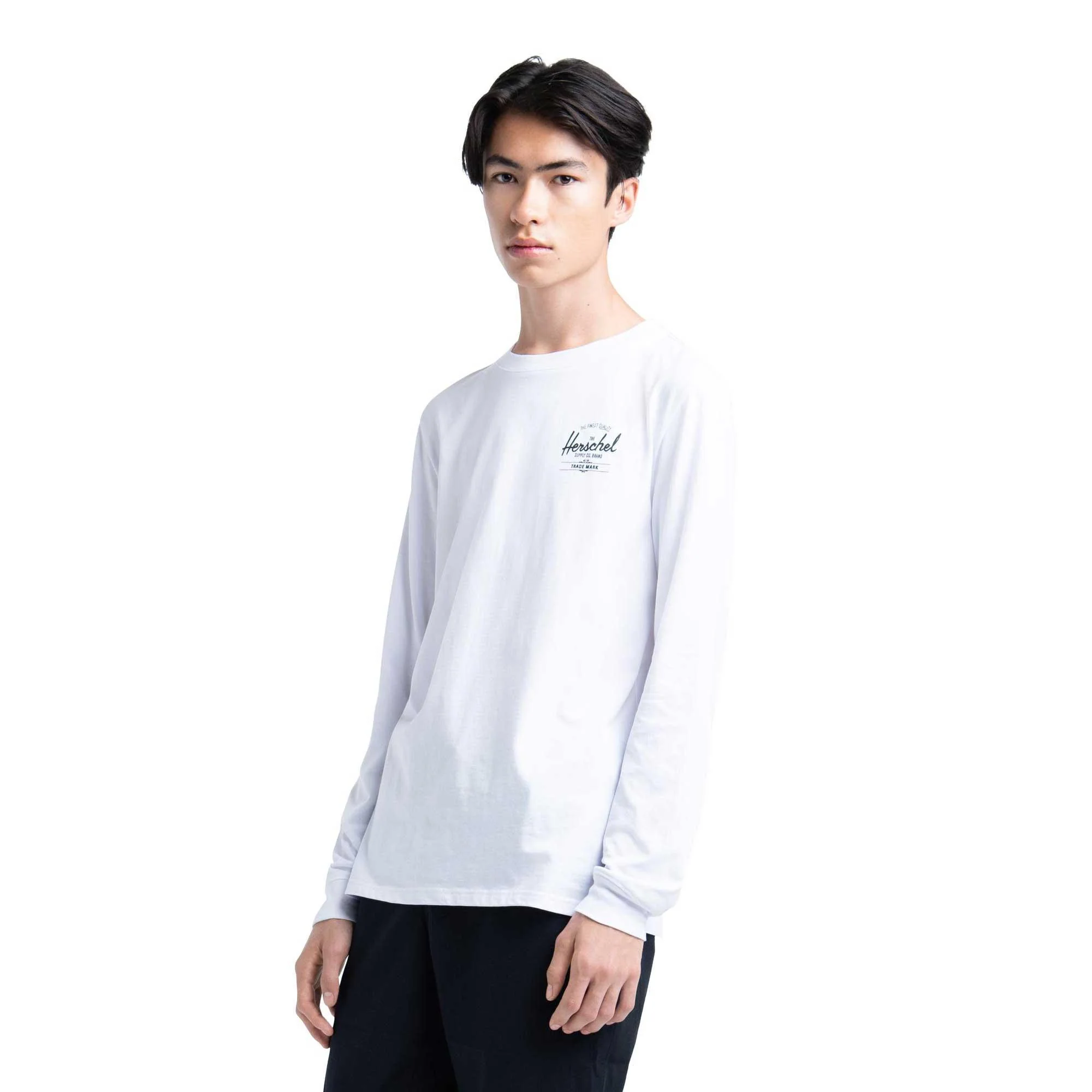 Herschel Men's classic logo L/S jersey tee - Image 2