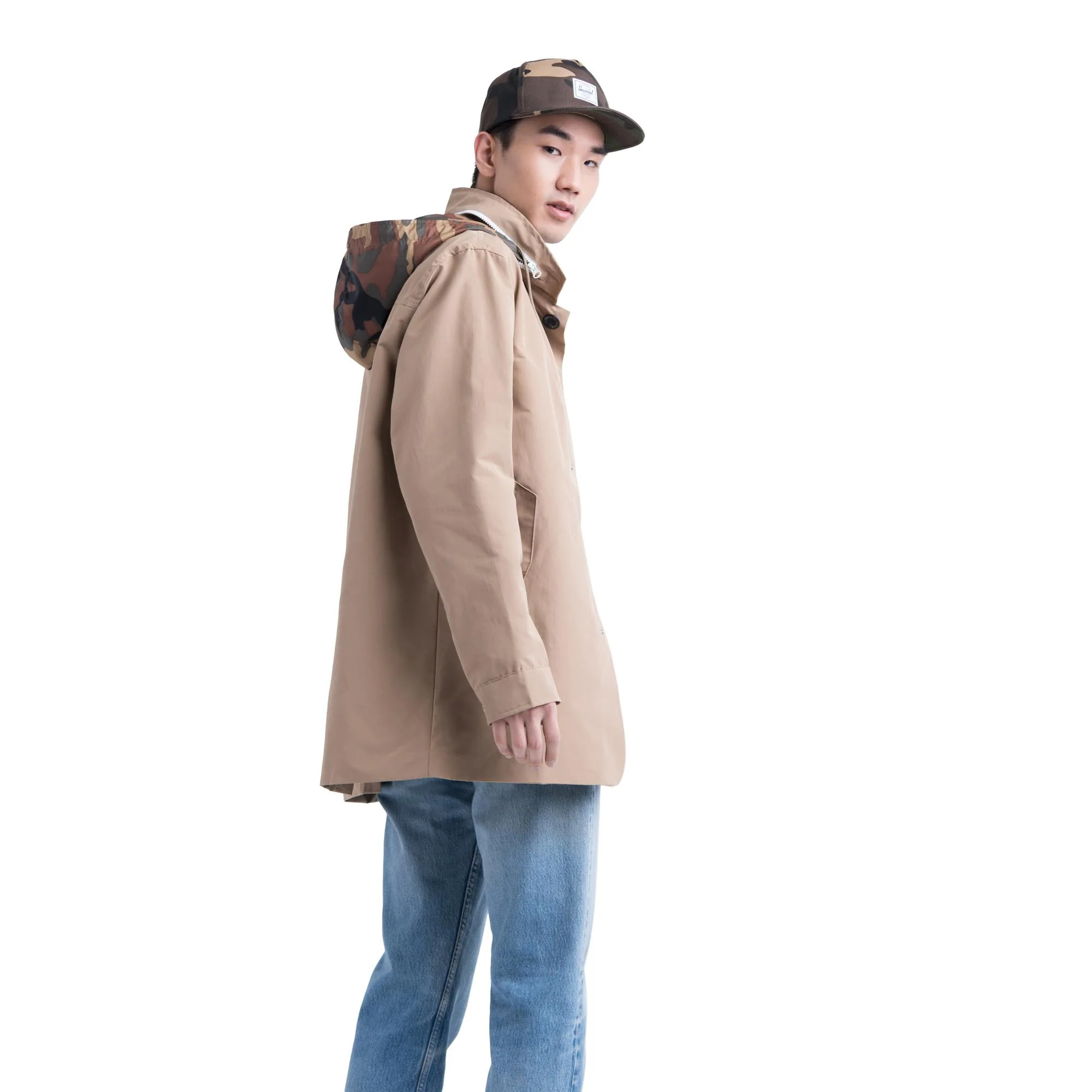 Herschel Mens Stowaway Mac jacket - Image 3