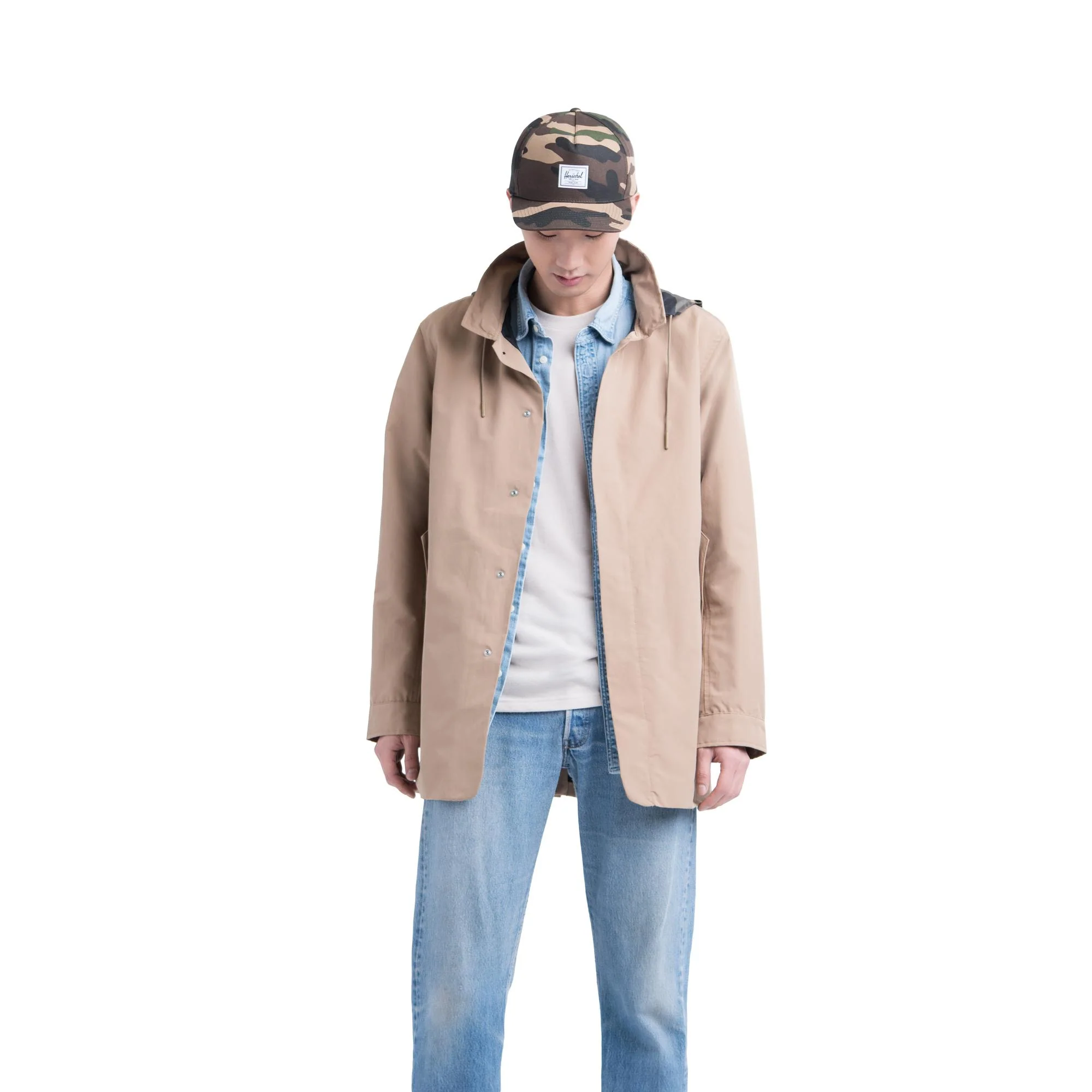 Herschel Mens Stowaway Mac jacket - Image 4