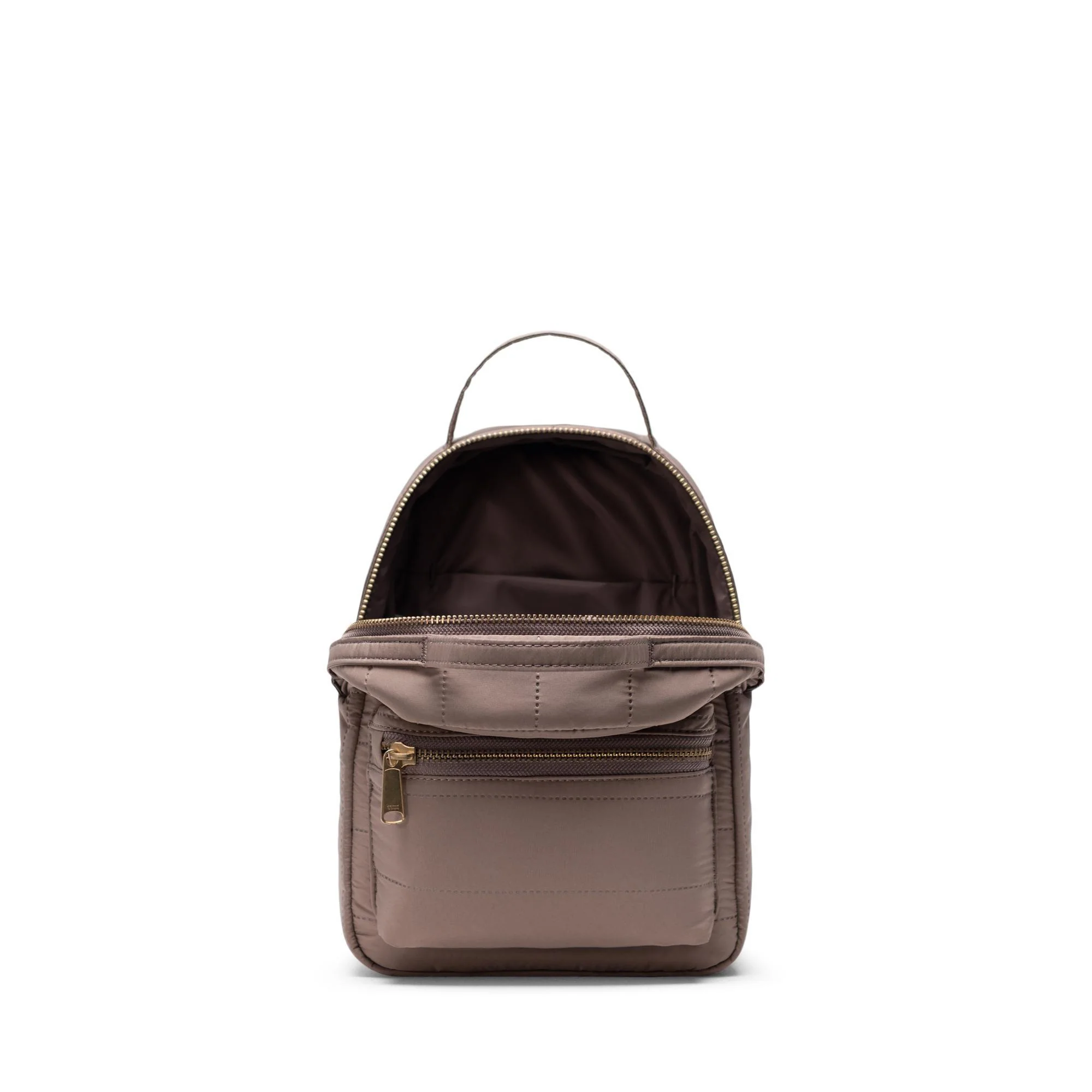 Herschel Nova mini quilted backpack, pinebark - Image 4