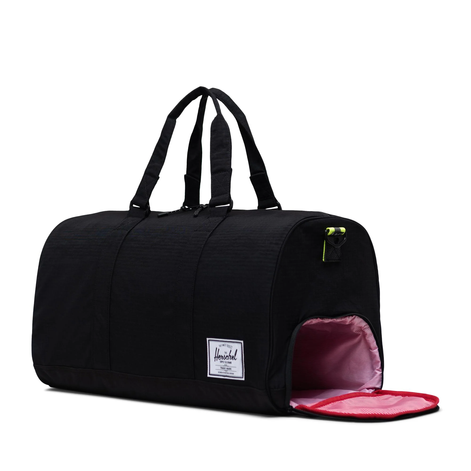 Herschel Novel, black enzyme ripstop/black/safety yellow - Image 3