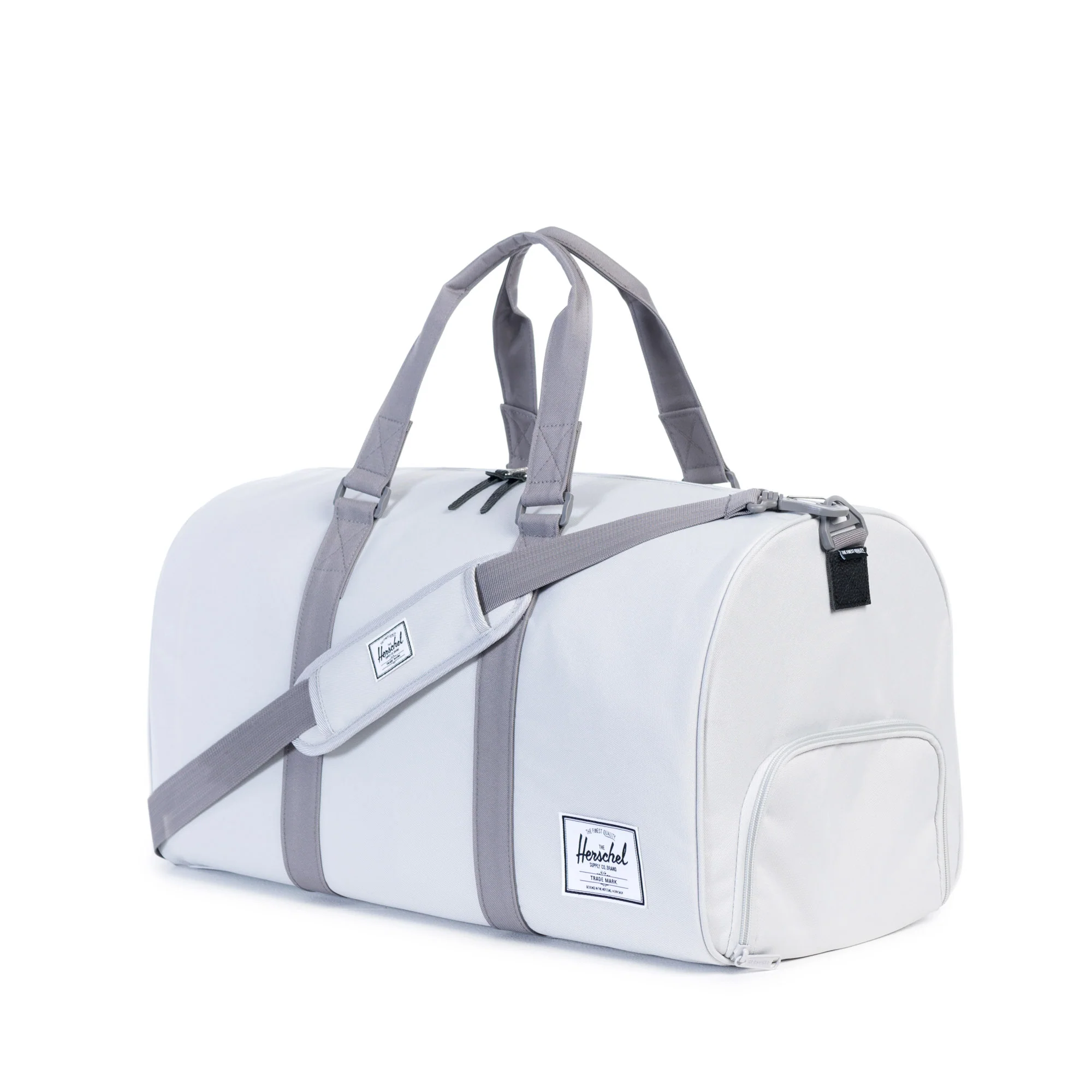 Herschel Novel Duffel Bag, 600D Poly Lunar Grey - Image 3