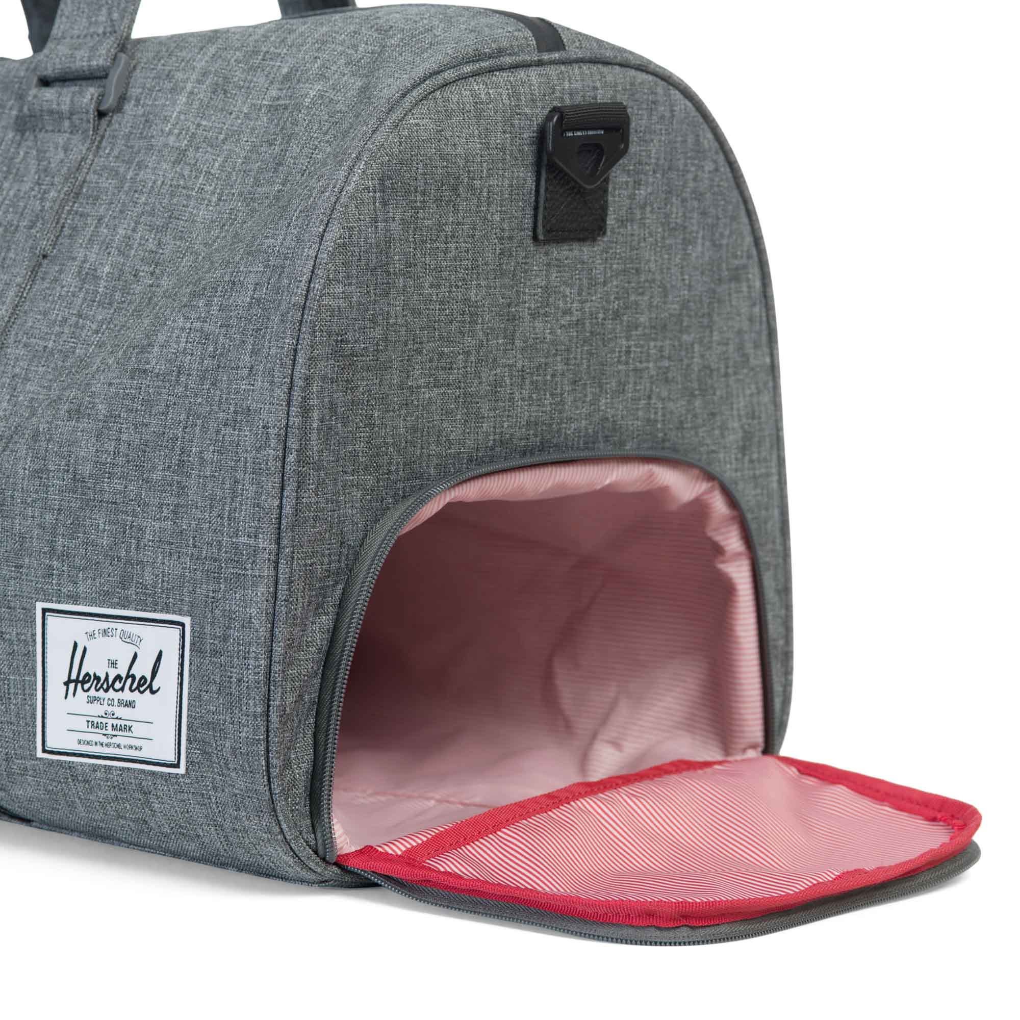 Herschel Novel Duffel Bag, 600D Poly Raven - Image 2