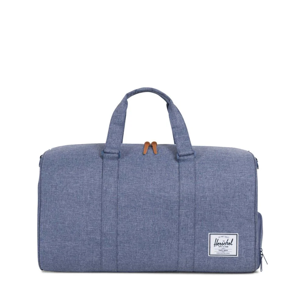 Herschel Novel Duffle Bag, Dark Chambray Crosshatch