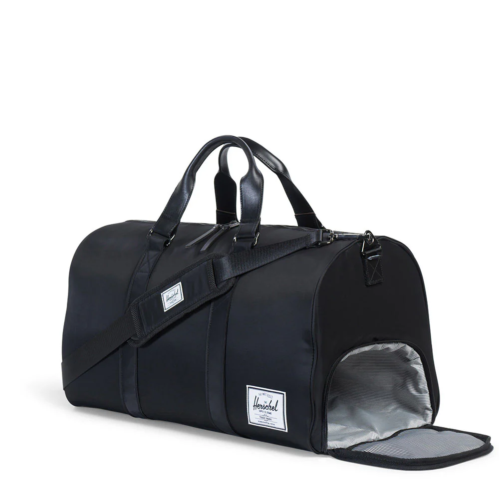 Herschel Novel Duffle Bag, Nylon Black/Black - Image 2