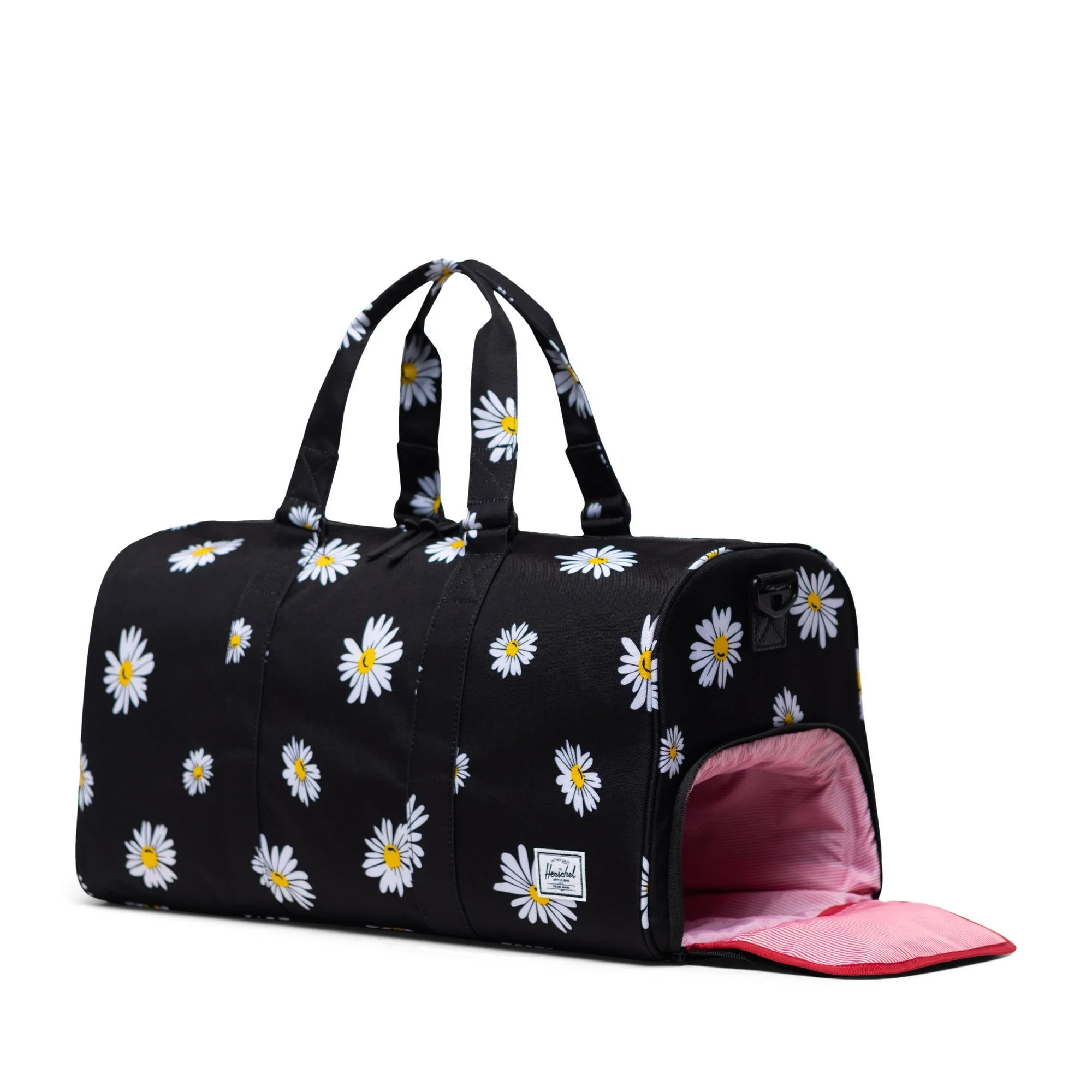 Herschel Novel Mid-Volume Duffle, Daisy Black - Image 2