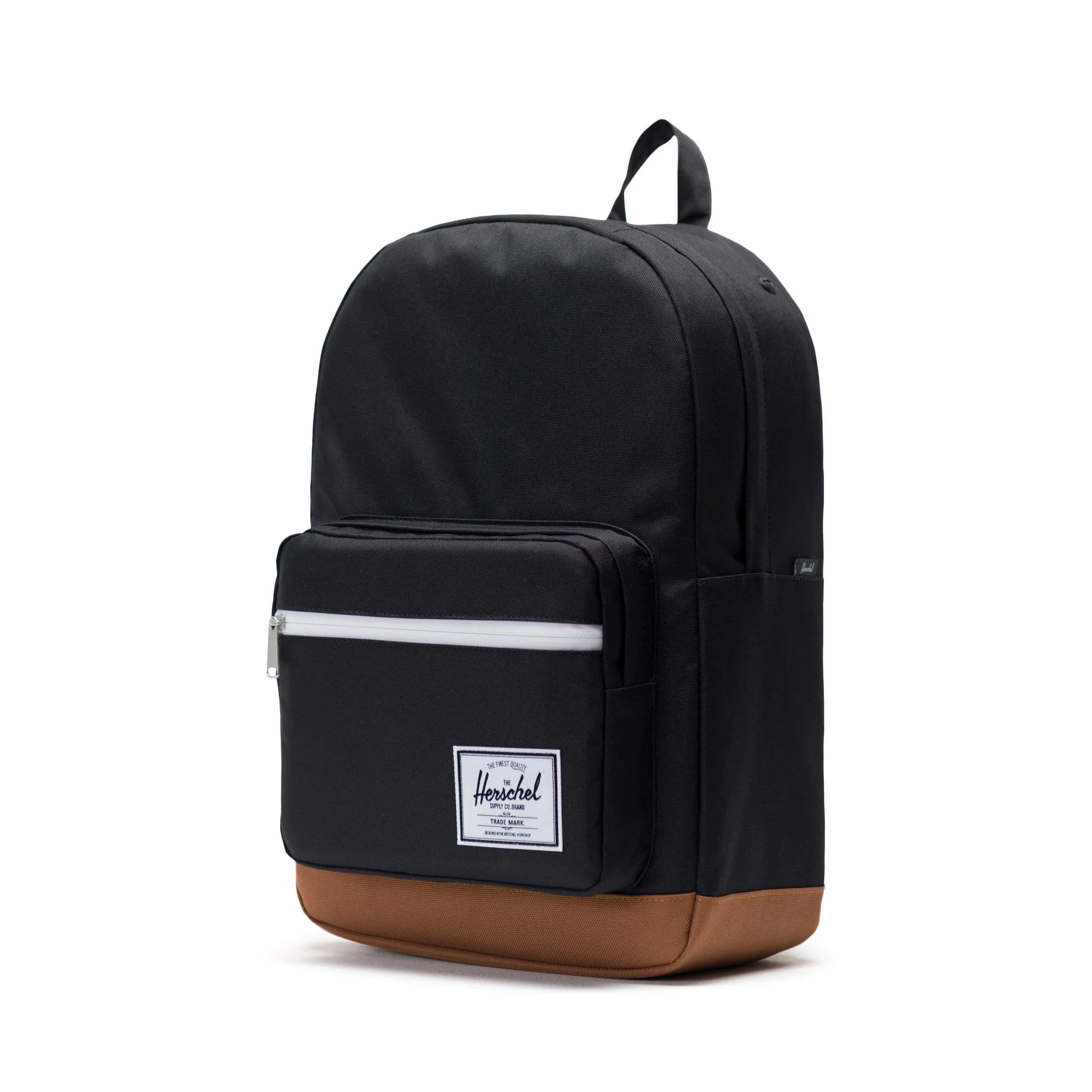 Herschel Pop Quiz backpack, black/saddle brown - Image 3