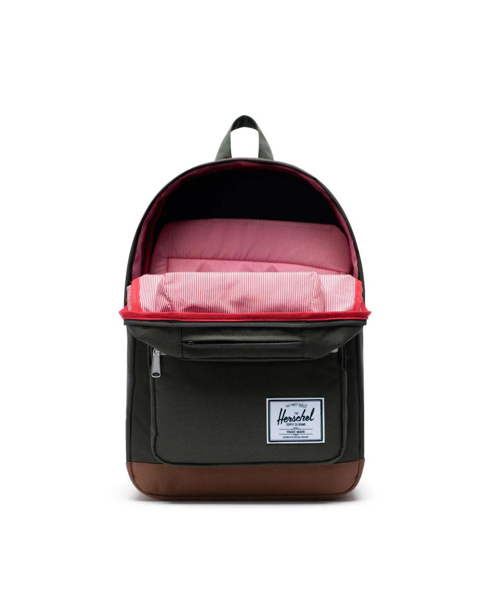 Herschel Pop Quiz backpack, dark olive/saddle - Image 2