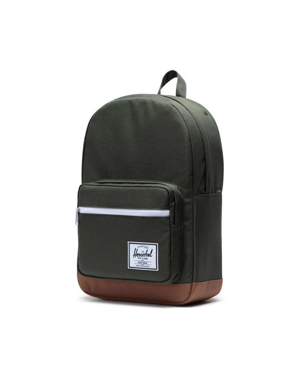 Herschel Pop Quiz backpack, dark olive/saddle - Image 3